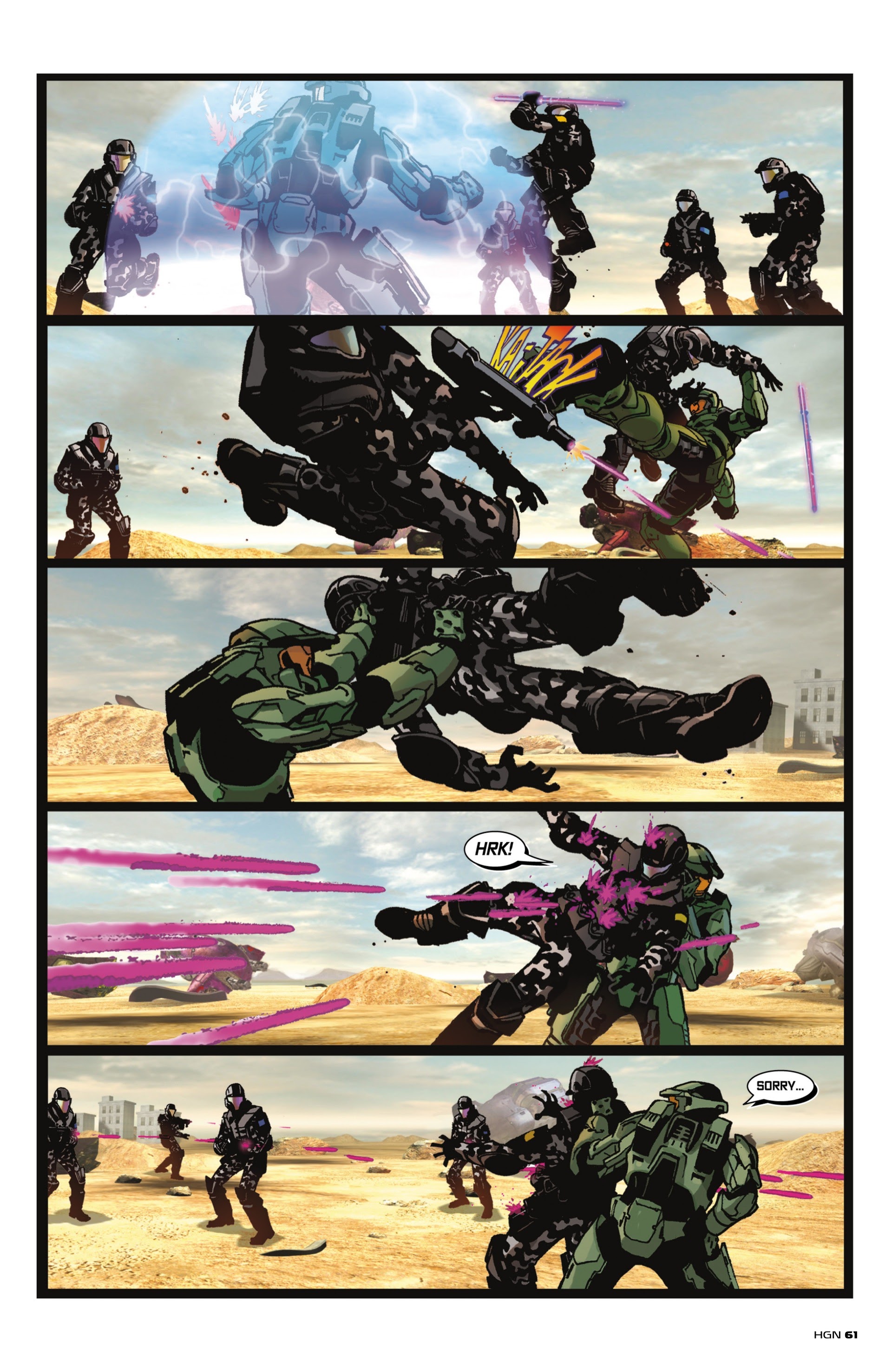 Read online Halo Graphic Novel (2021) comic -  Issue # TPB - 61