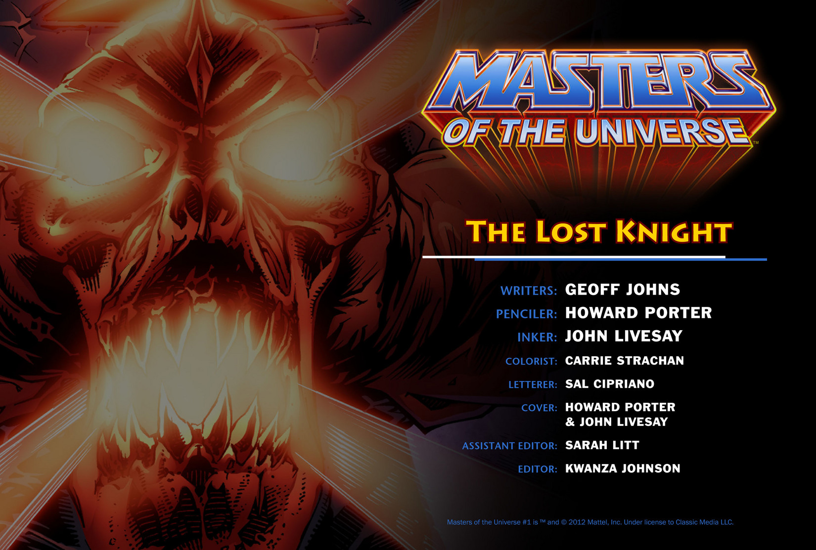 Read online Masters of the Universe (2012) comic -  Issue #1 - 2