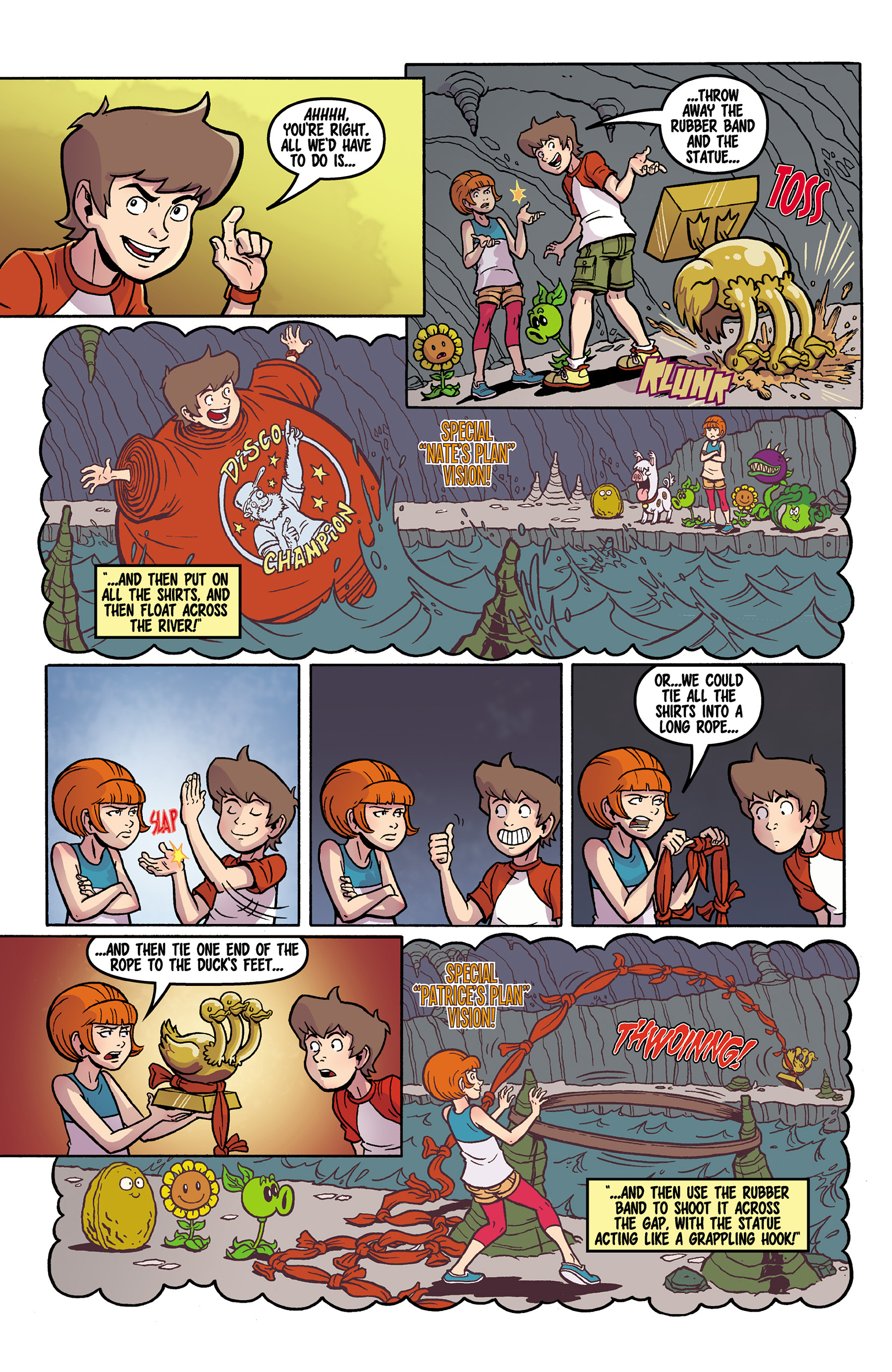 Read online Plants vs. Zombies: Boom Boom Mushroom comic -  Issue #11 - 11