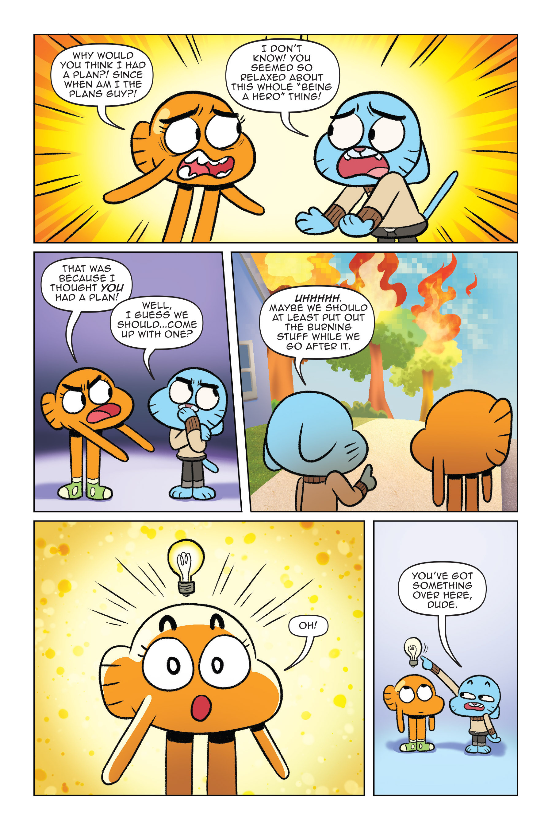Read online The Amazing World of Gumball: Cheat Code comic -  Issue # Full - 74