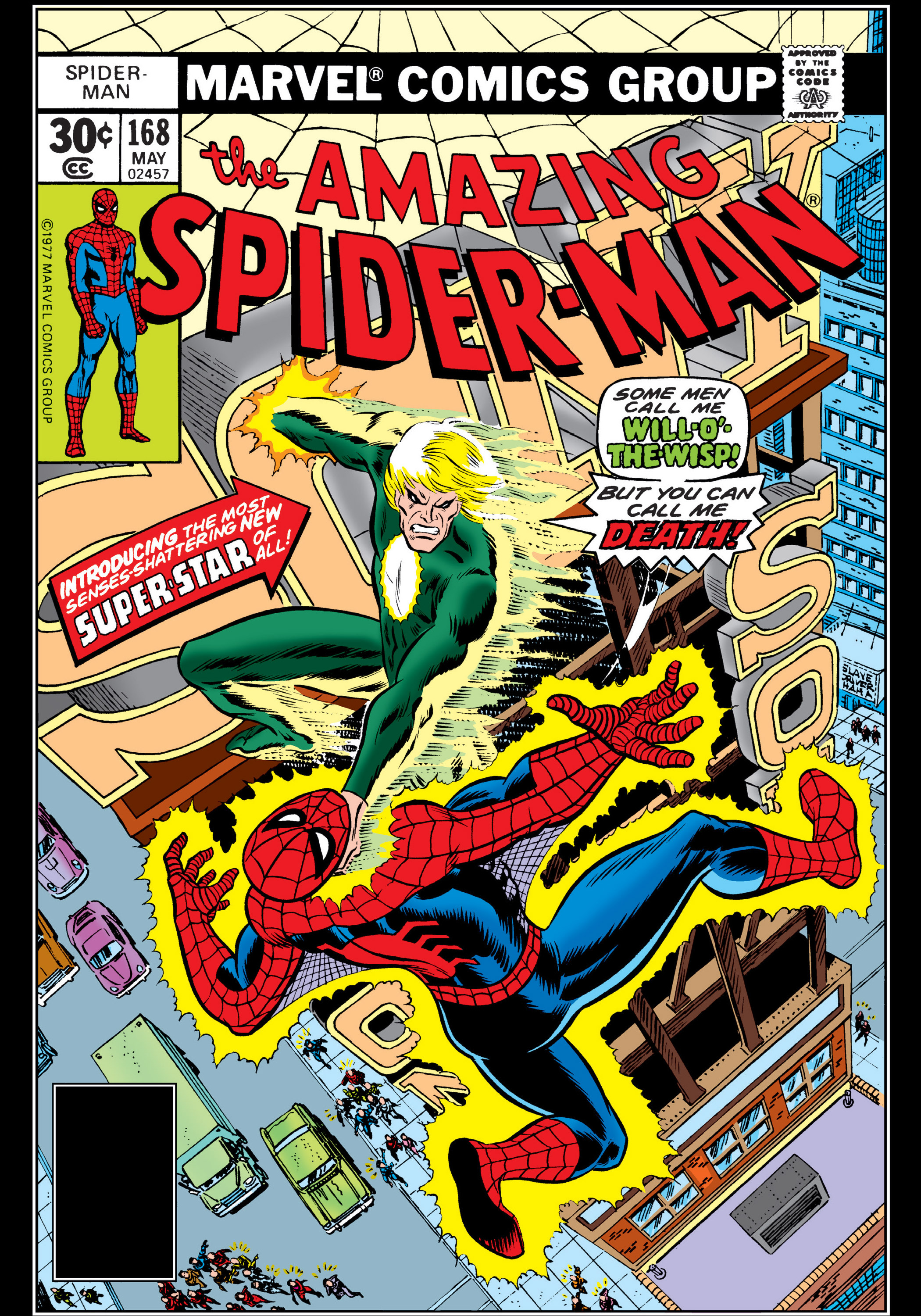 Read online The Amazing Spider-Man (1963) comic -  Issue #168 - 1