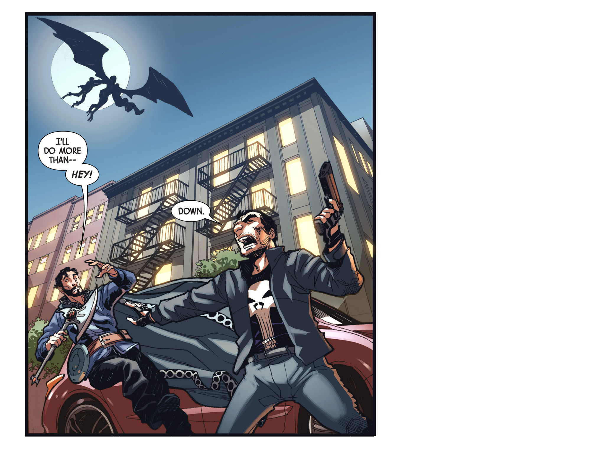 Read online Doctor Strange/Punisher: Magic Bullets Infinite Comic comic -  Issue #4 - 13