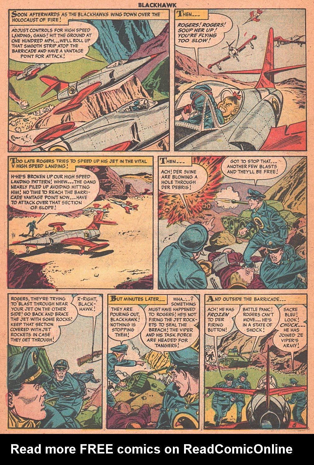 Read online Blackhawk (1957) comic -  Issue #89 - 22