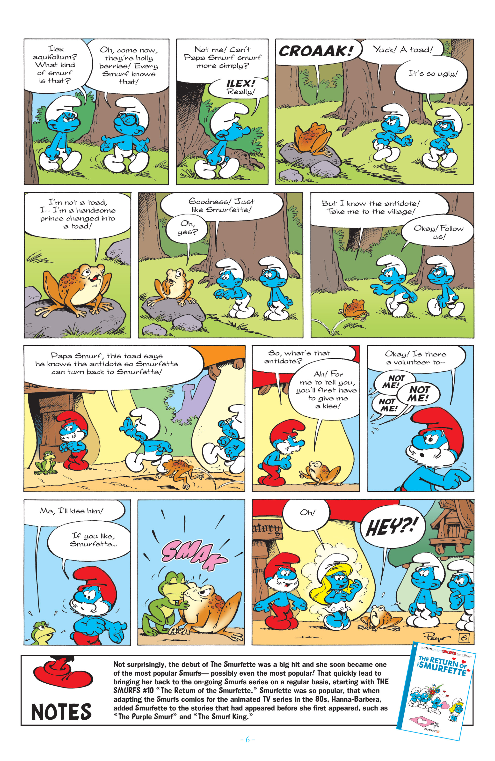 Read online Free Comic Book Day 2014 comic -  Issue # The Smurfs - 8