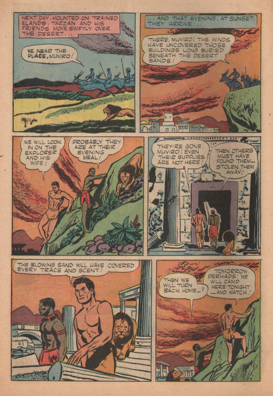 Read online Tarzan (1948) comic -  Issue #86 - 10