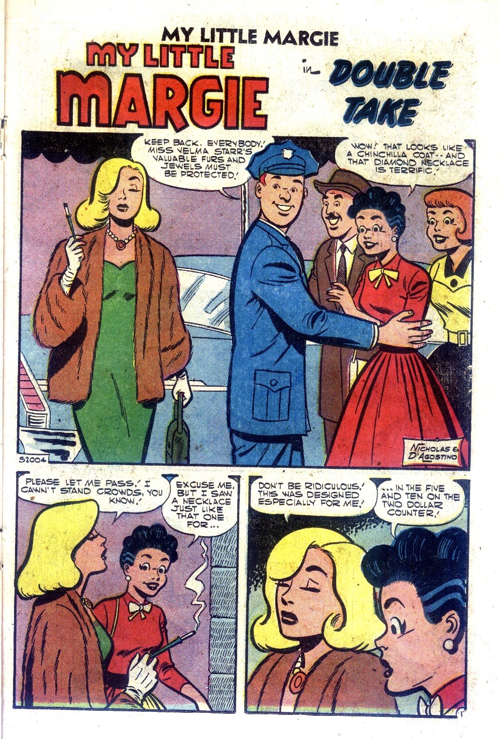 Read online My Little Margie (1954) comic -  Issue #18 - 23
