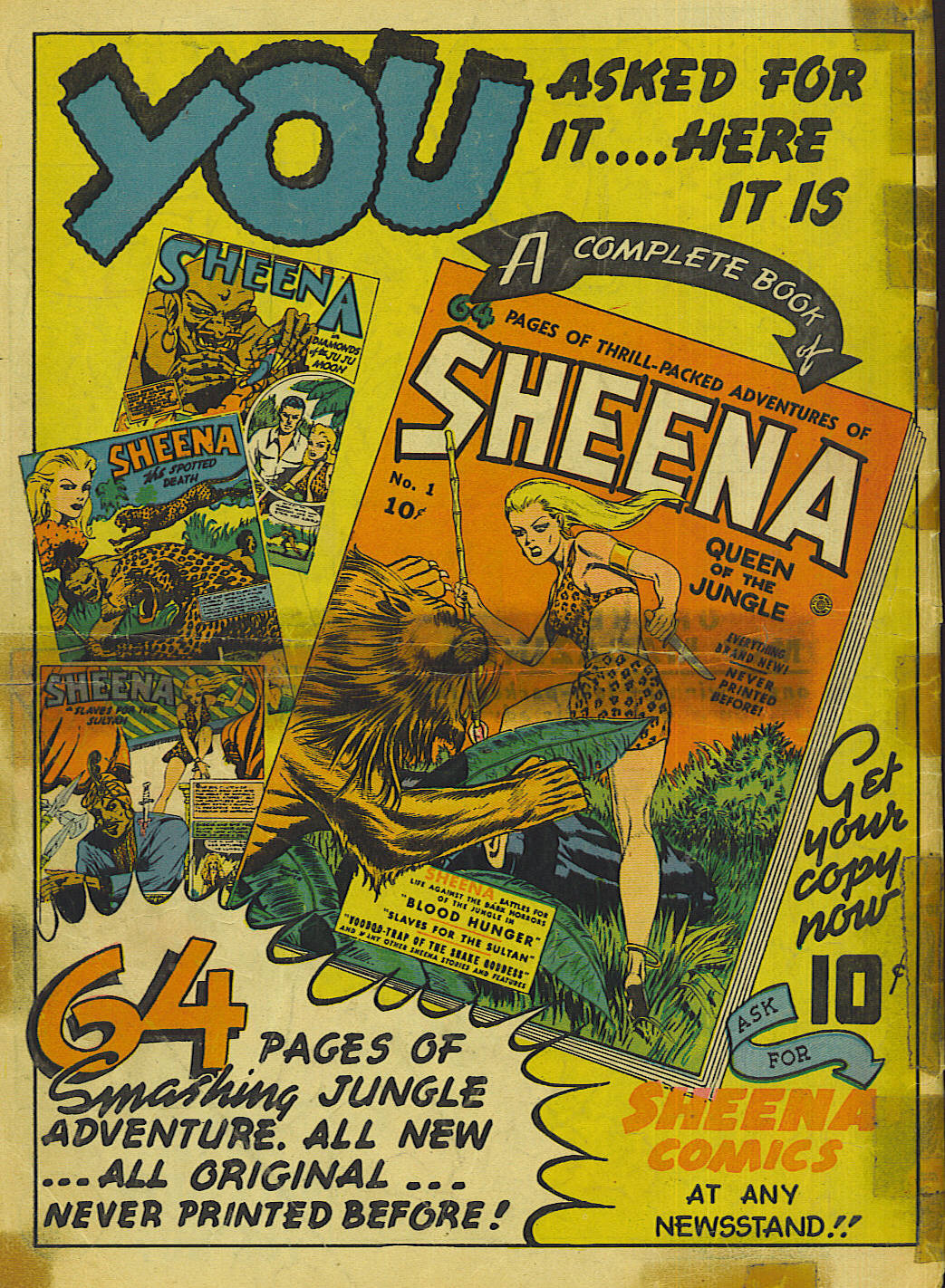 Read online Jungle Comics comic -  Issue #27 - 68