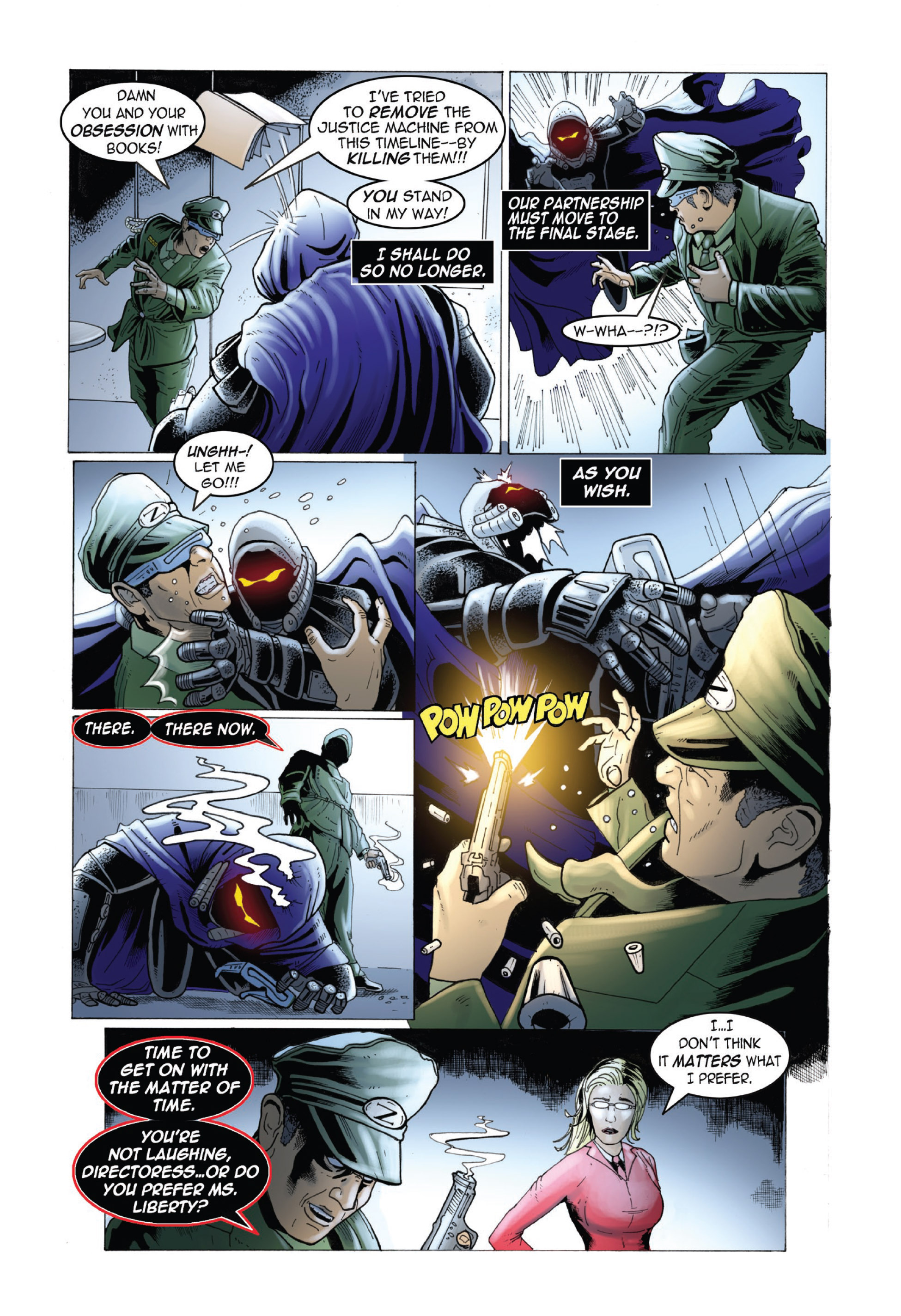 Read online The Justice Machine: Object of Power comic -  Issue # TPB - 17