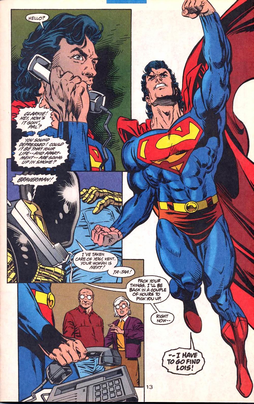 Read online Superman (1987) comic -  Issue #100 - 14