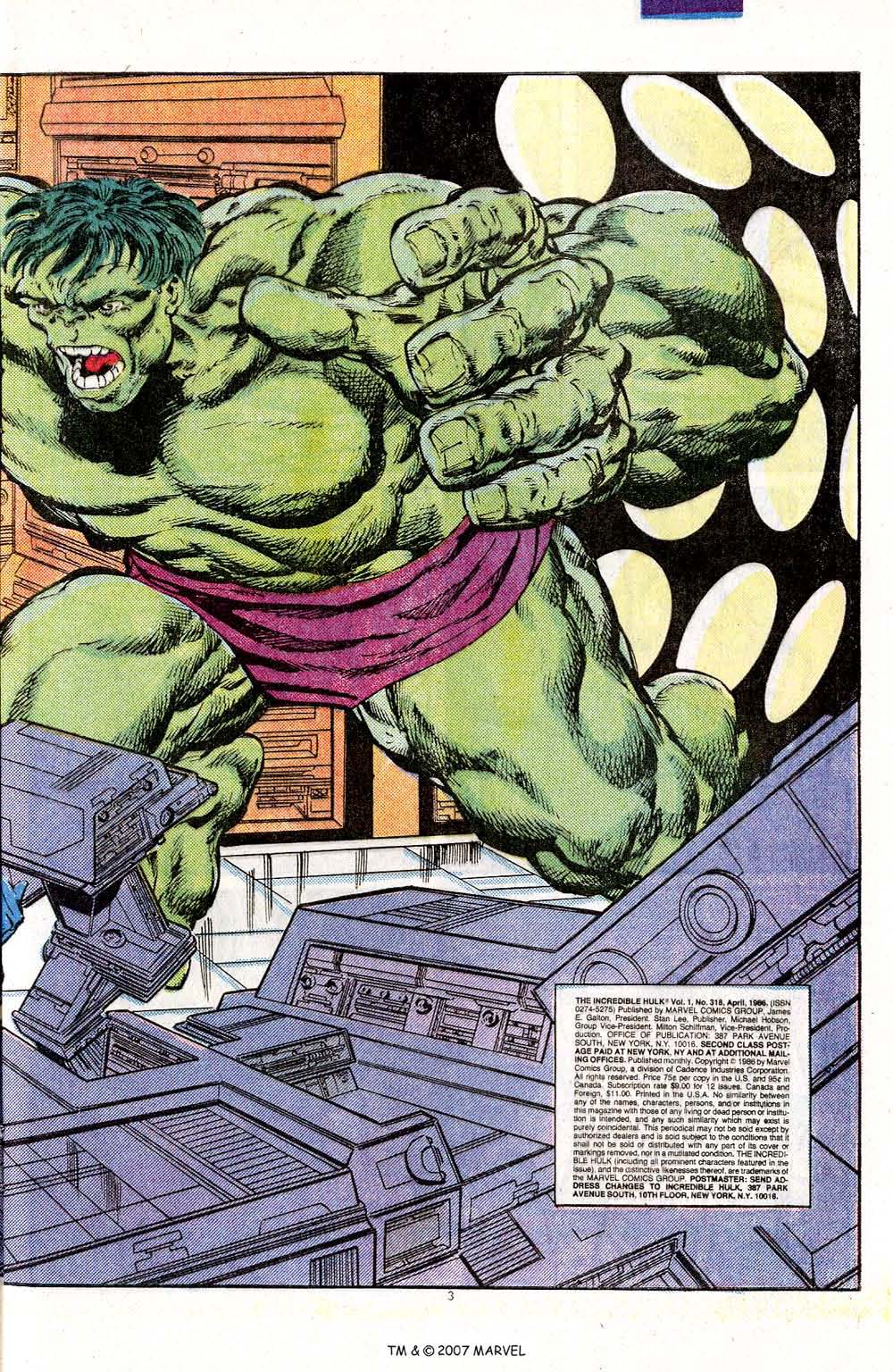 Read online The Incredible Hulk (1968) comic -  Issue #318 - 5