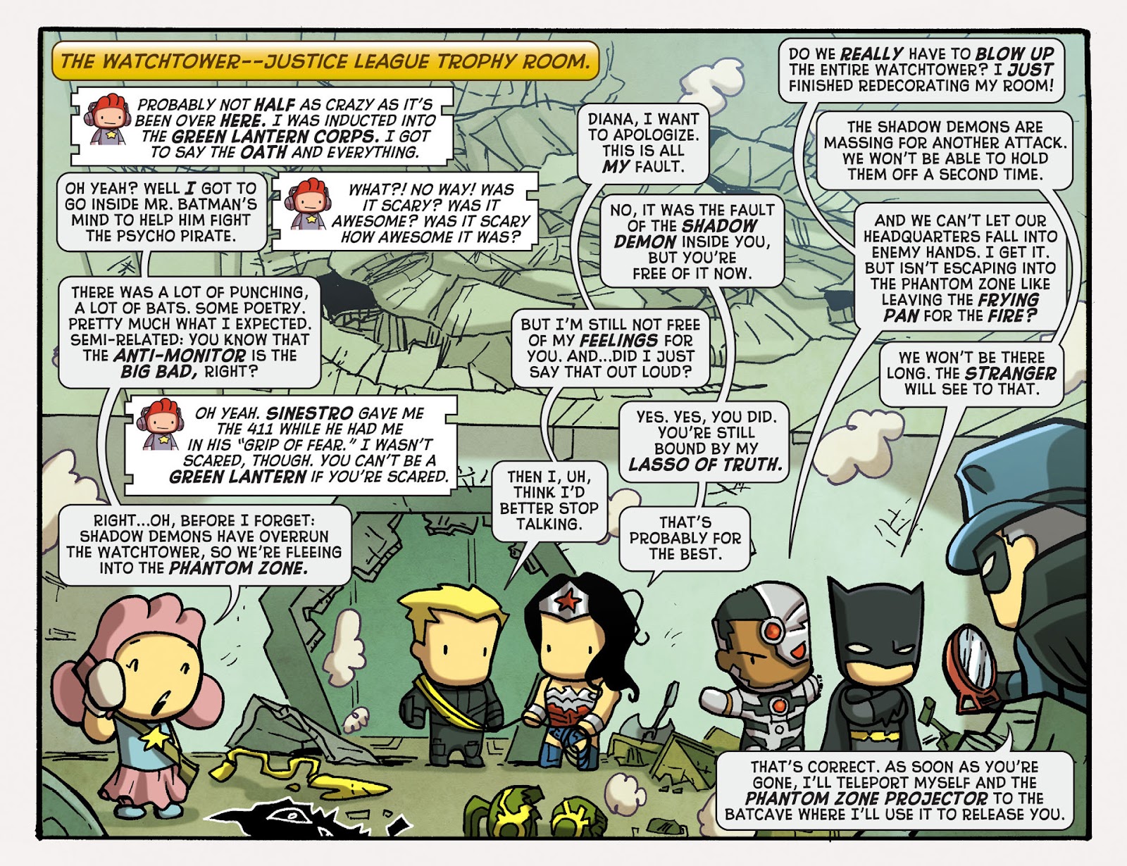 Scribblenauts Unmasked: A Crisis of Imagination issue 9 - Page 15