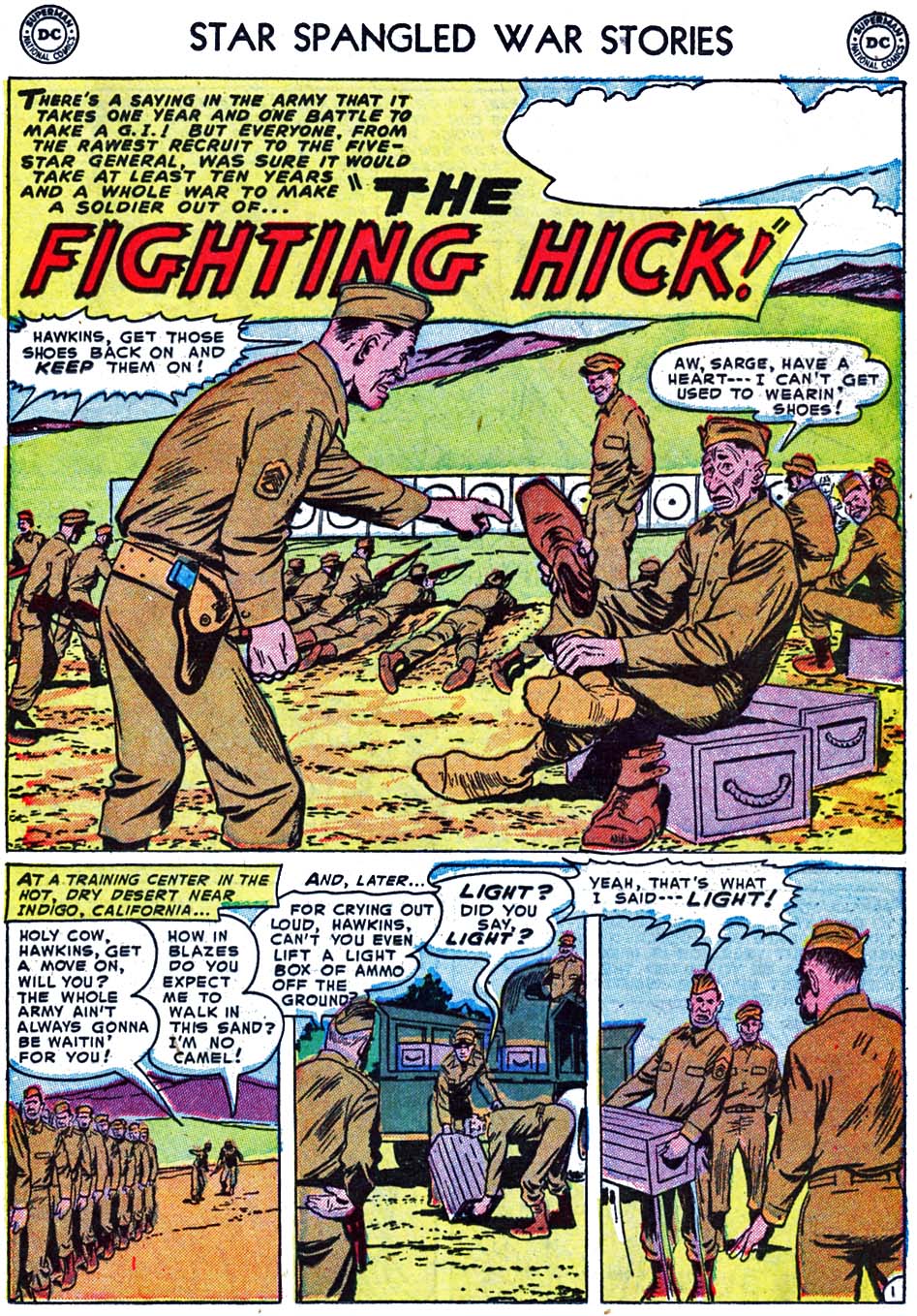 Read online Star Spangled War Stories (1952) comic -  Issue #11 - 19