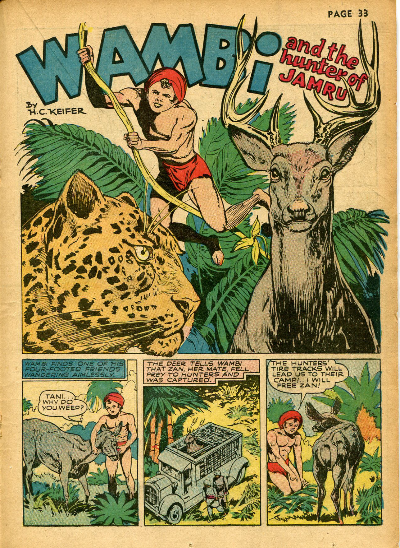 Read online Wambi Jungle Boy comic -  Issue #1 - 36