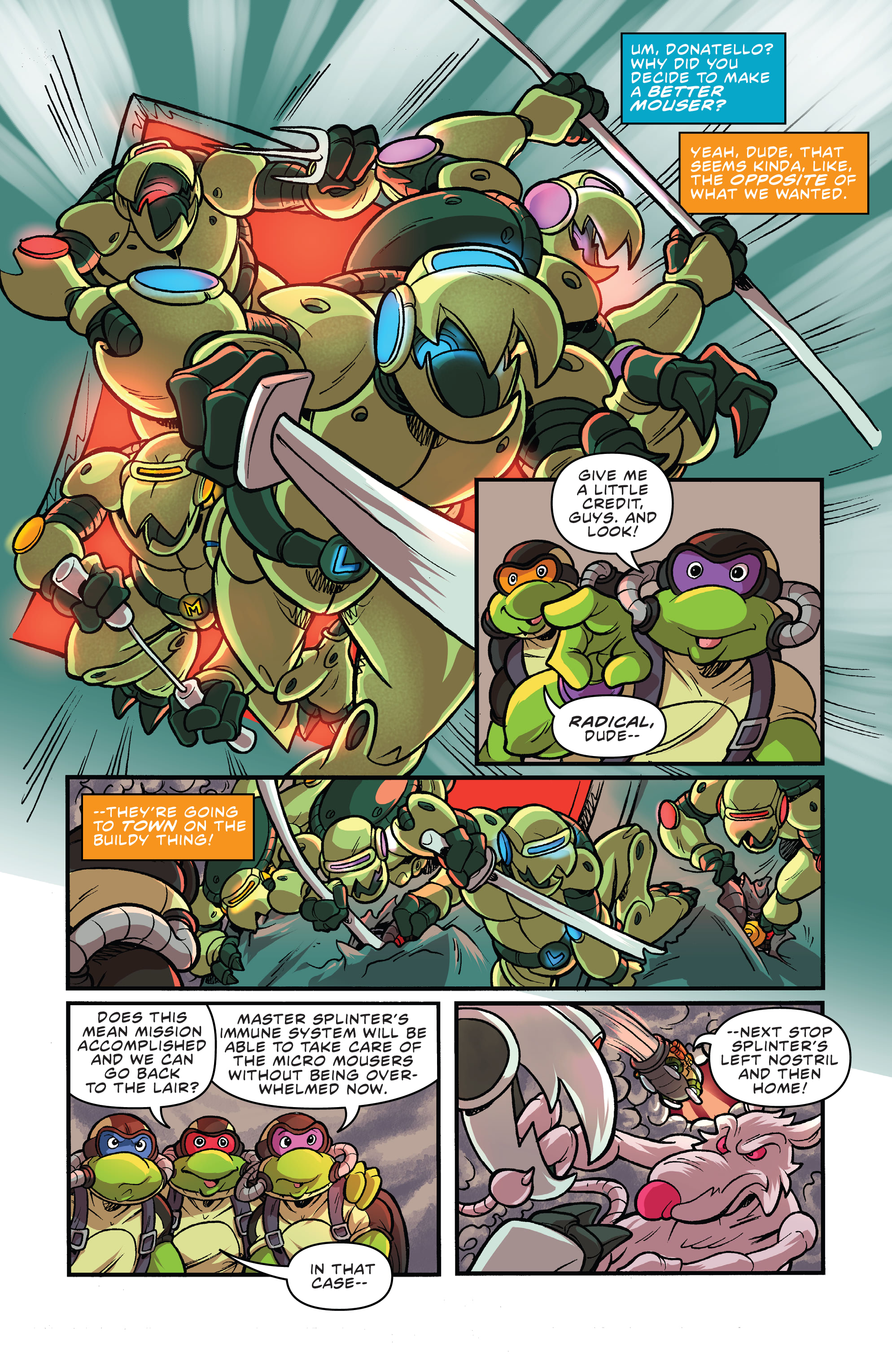 Read online Teenage Mutant Ninja Turtles: Saturday Morning Adventures comic -  Issue #4 - 18