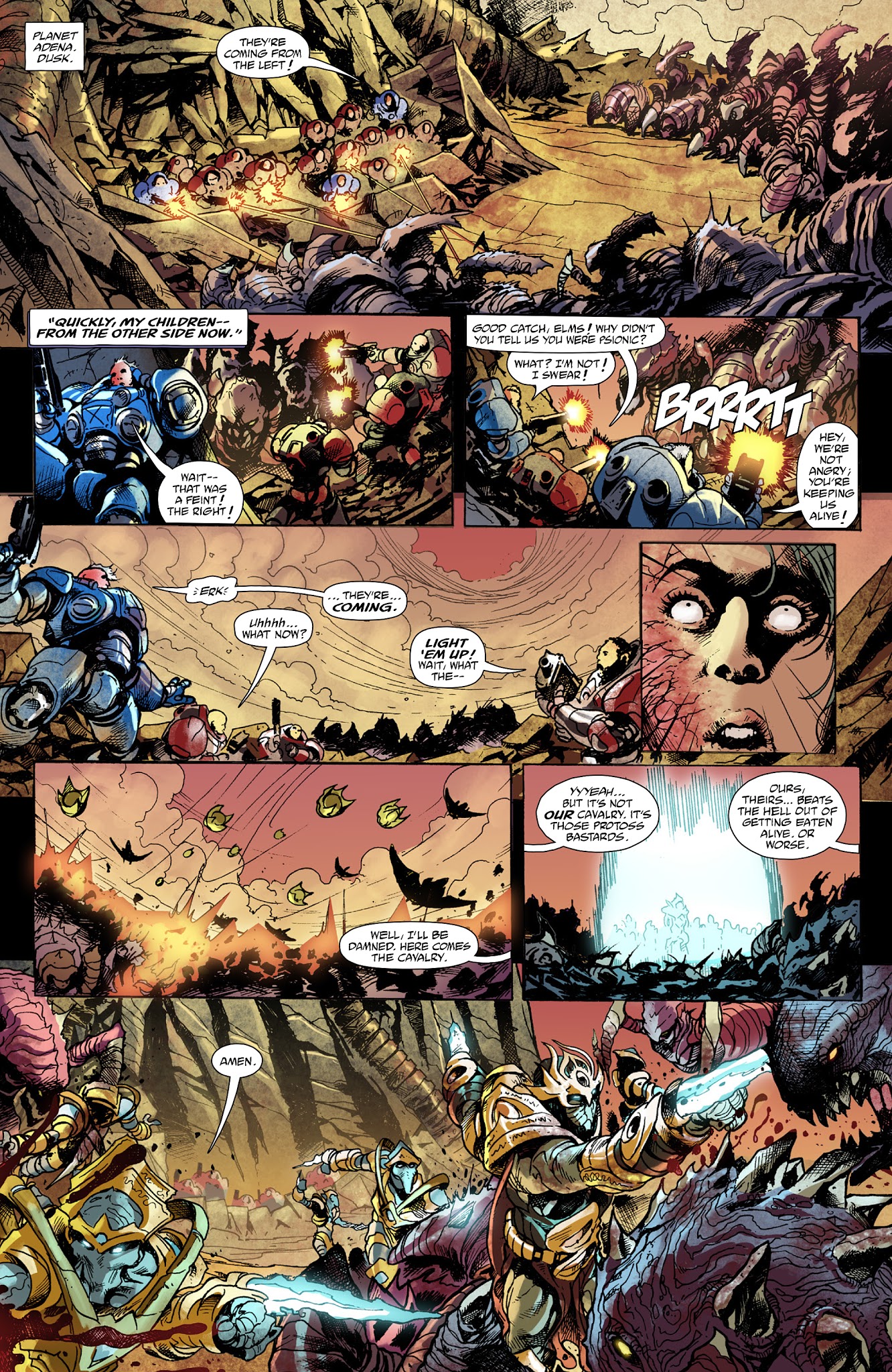 Read online Starcraft: War Chest comic -  Issue #3 - 5