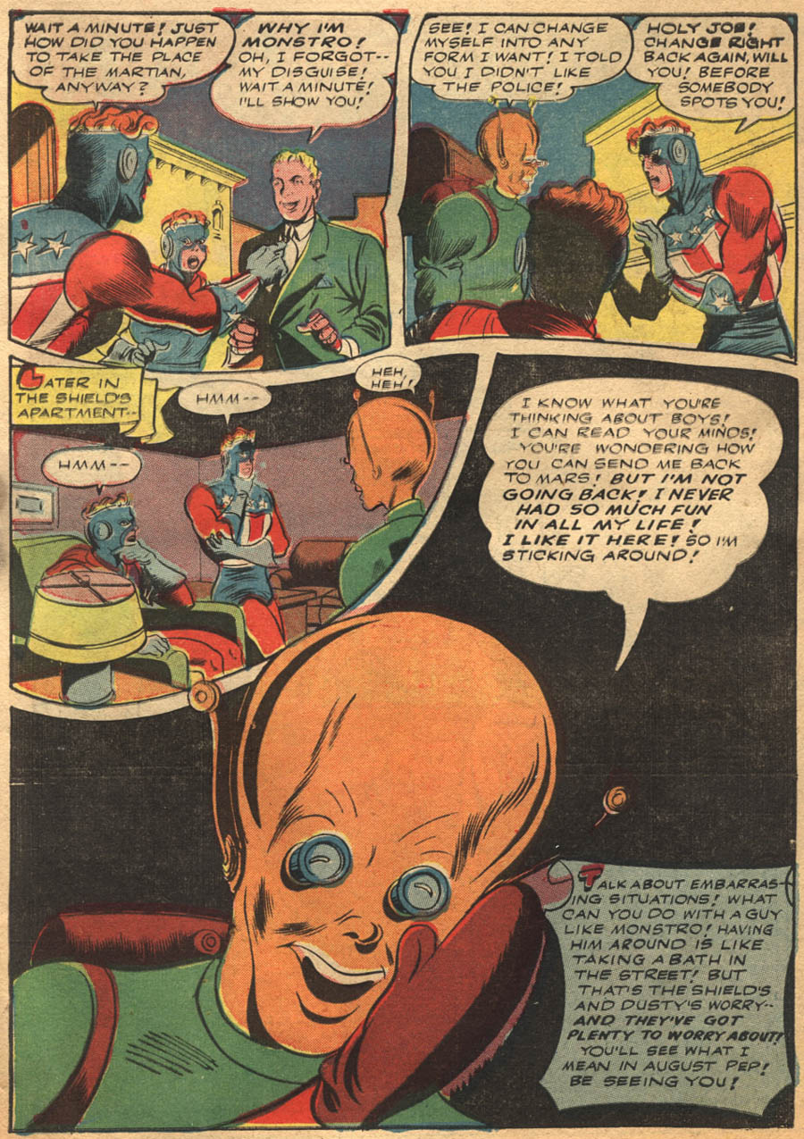 Read online Pep Comics comic -  Issue #40 - 13