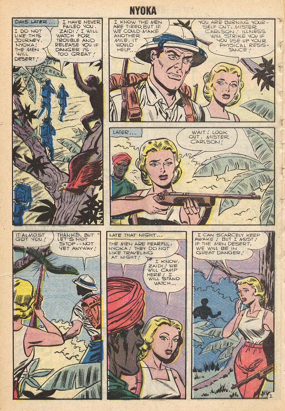 Read online Nyoka the Jungle Girl (1955) comic -  Issue #18 - 4