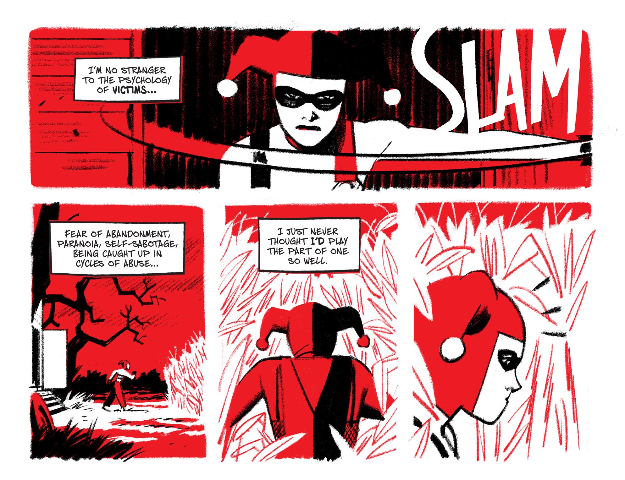 Read online Harley Quinn Black   White   Red comic -  Issue #14 - 12