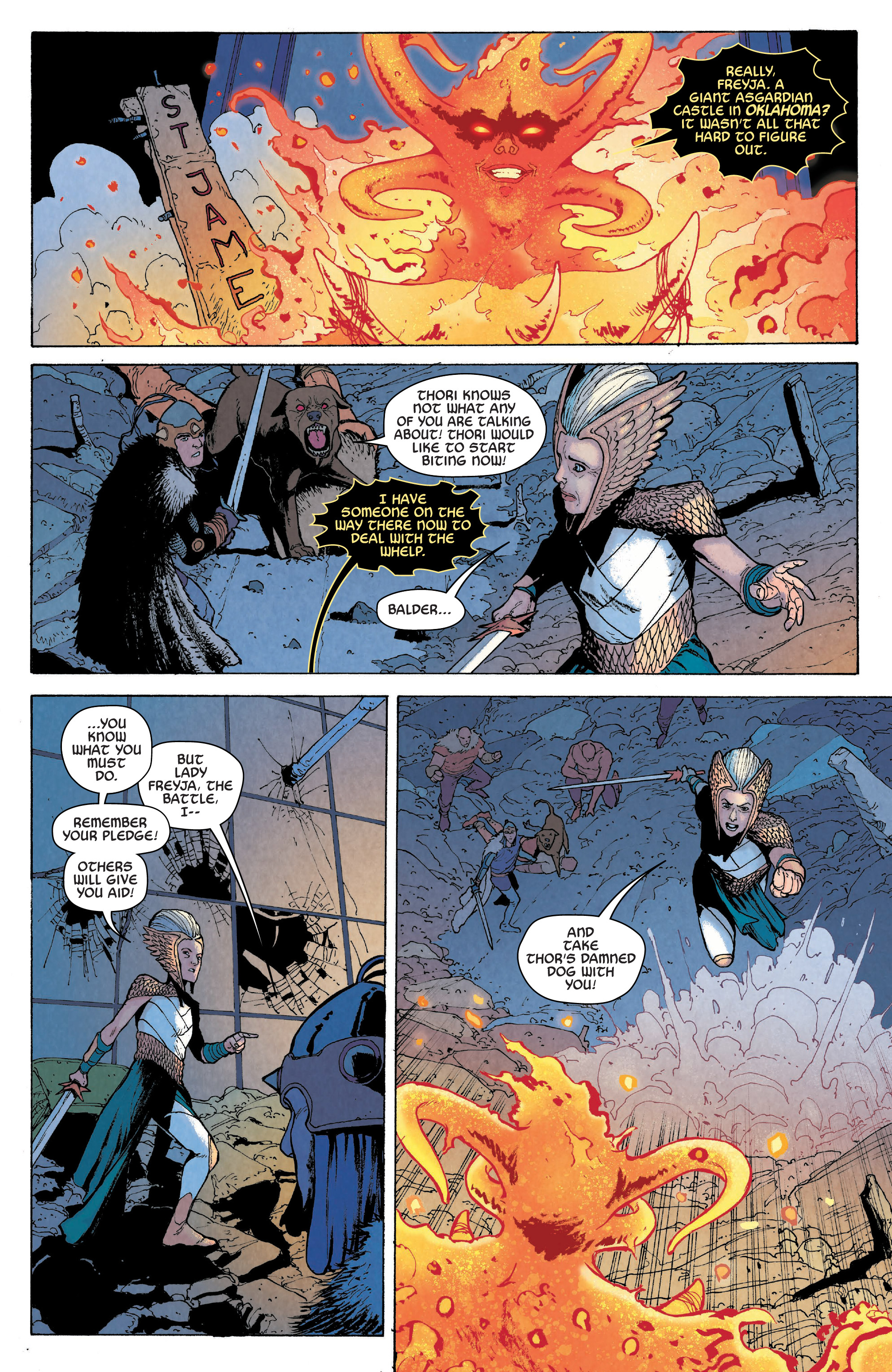 Read online War of the Realms: Journey Into Mystery comic -  Issue # _TPB - 9