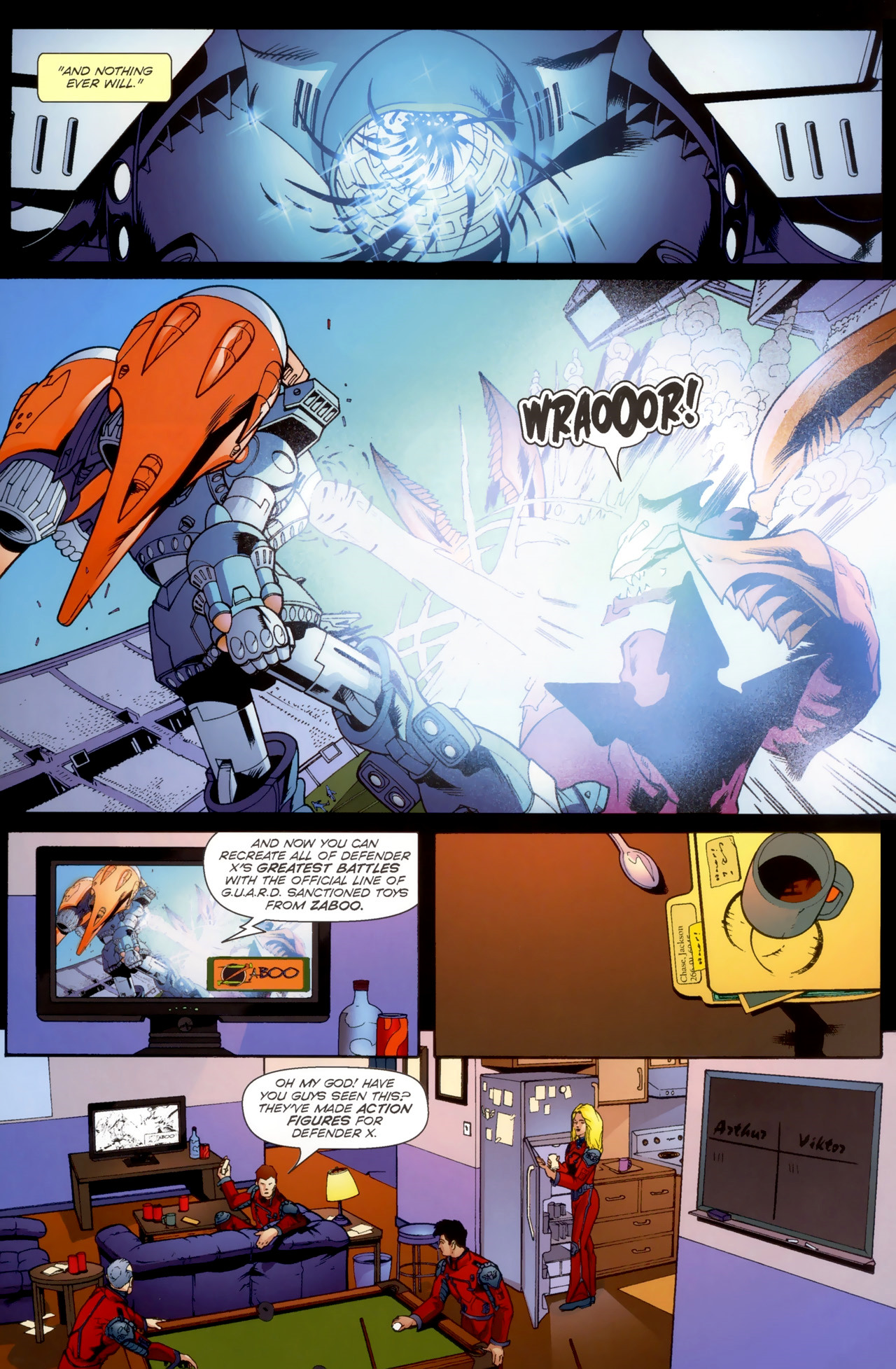 Read online Monsterpocalypse comic -  Issue #1 - 5