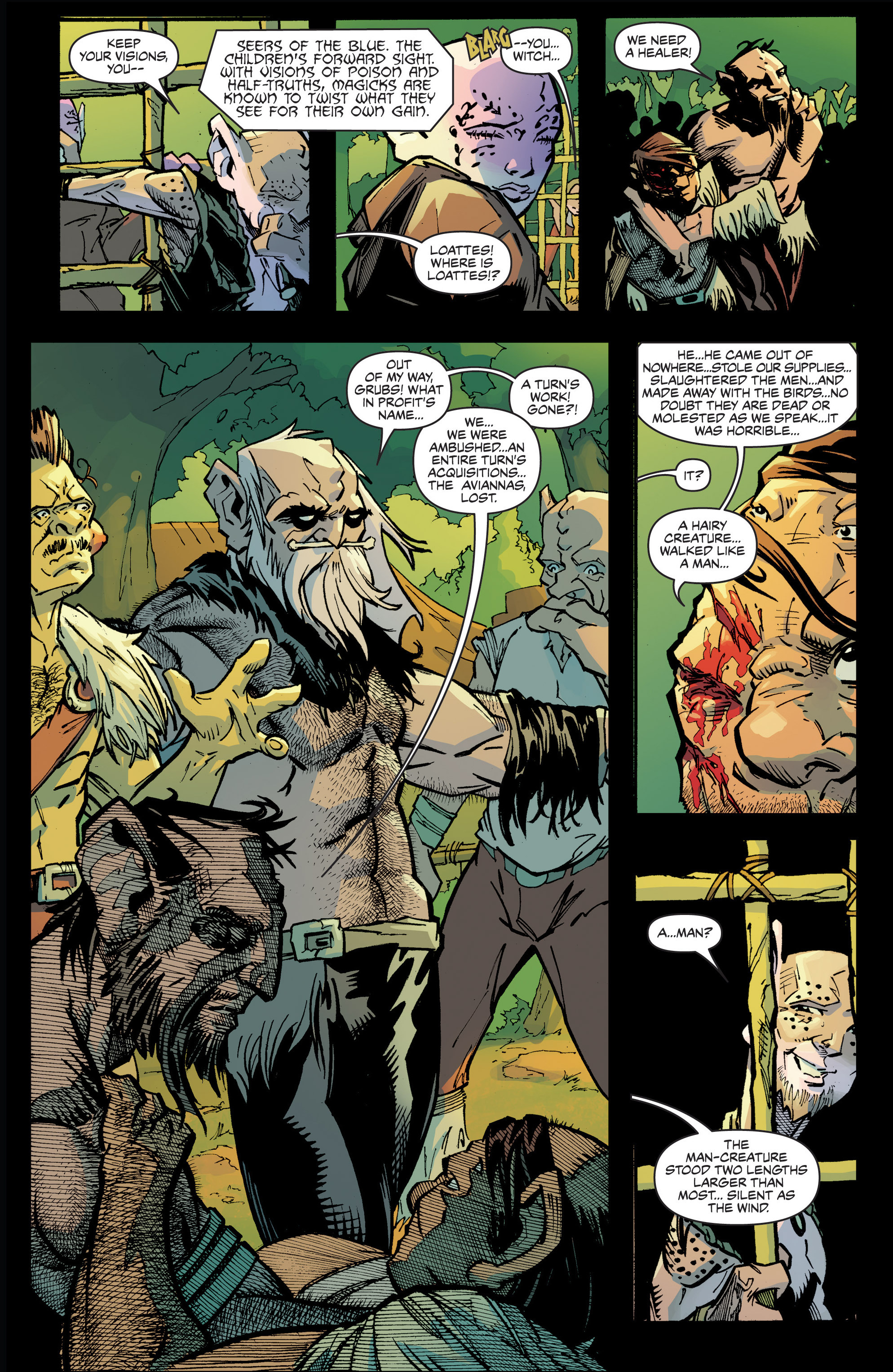 Read online Bigfoot: Sword of the Earthman (2015) comic -  Issue #4 - 18