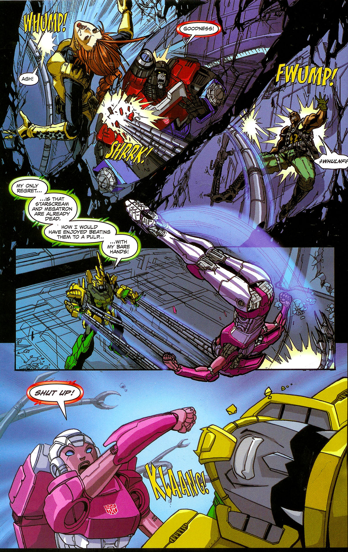 Read online G.I. Joe vs. The Transformers III: The Art of War comic -  Issue #5 - 18