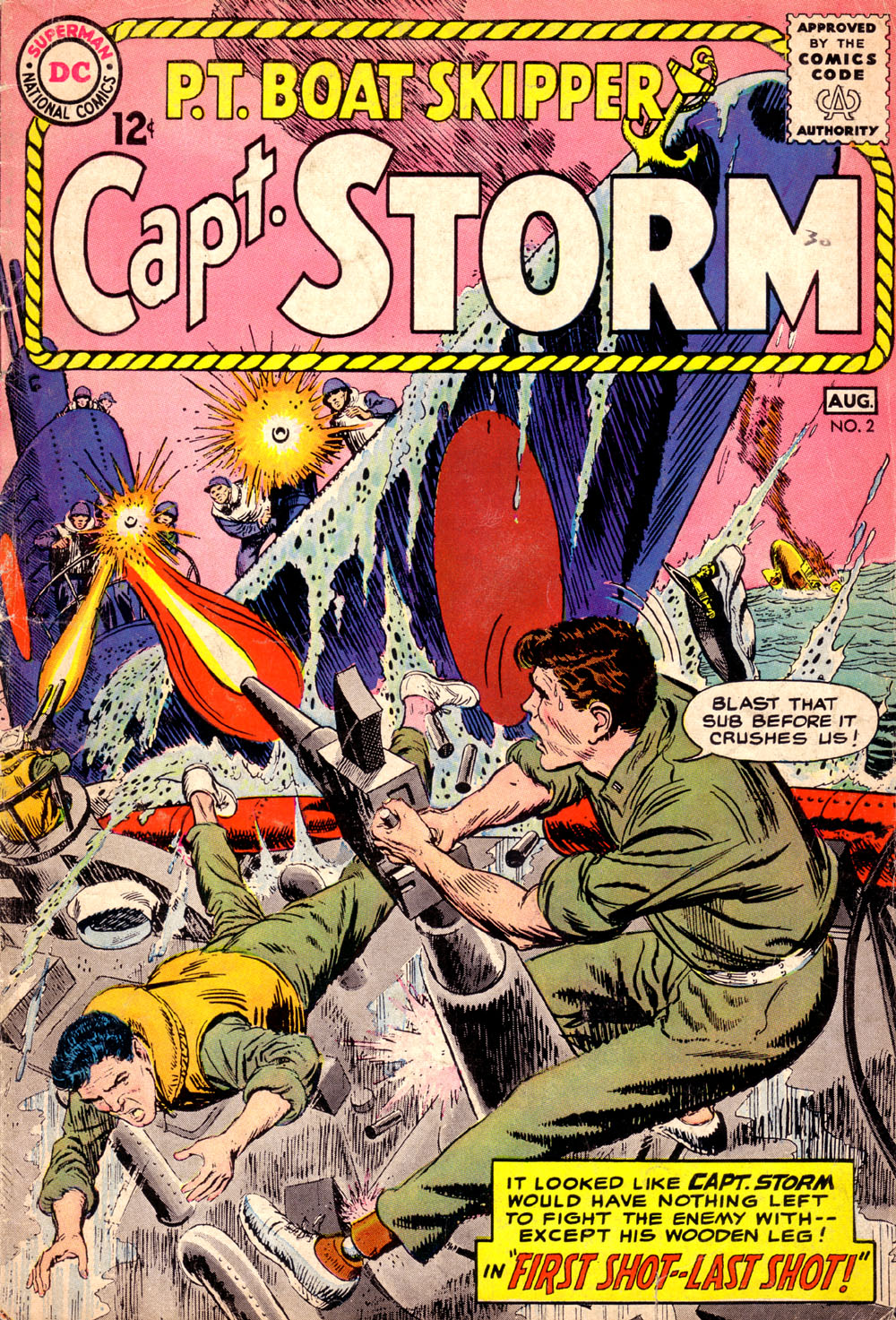 Read online Capt. Storm comic -  Issue #2 - 1