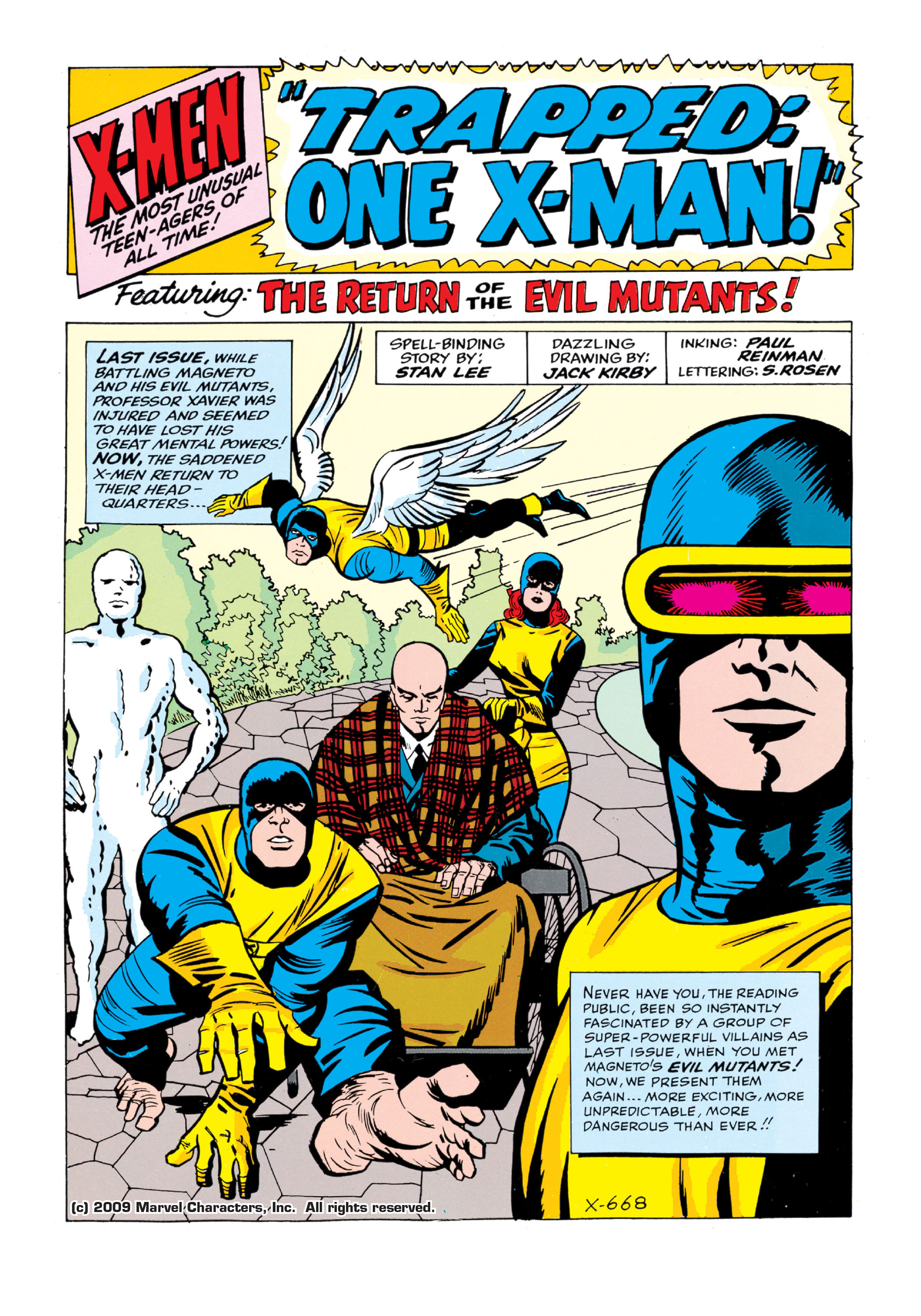 Read online Uncanny X-Men (1963) comic -  Issue #5 - 2