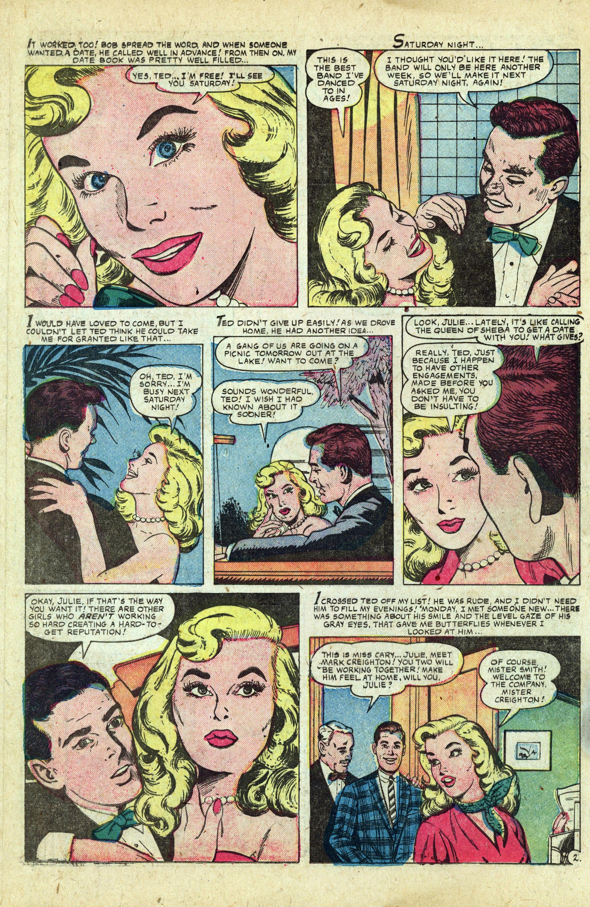Read online Love Romances comic -  Issue #75 - 22