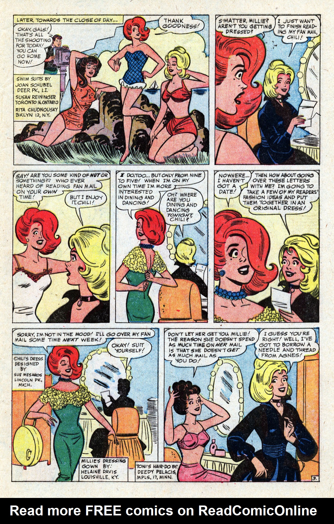 Read online Millie the Model comic -  Issue #110 - 5