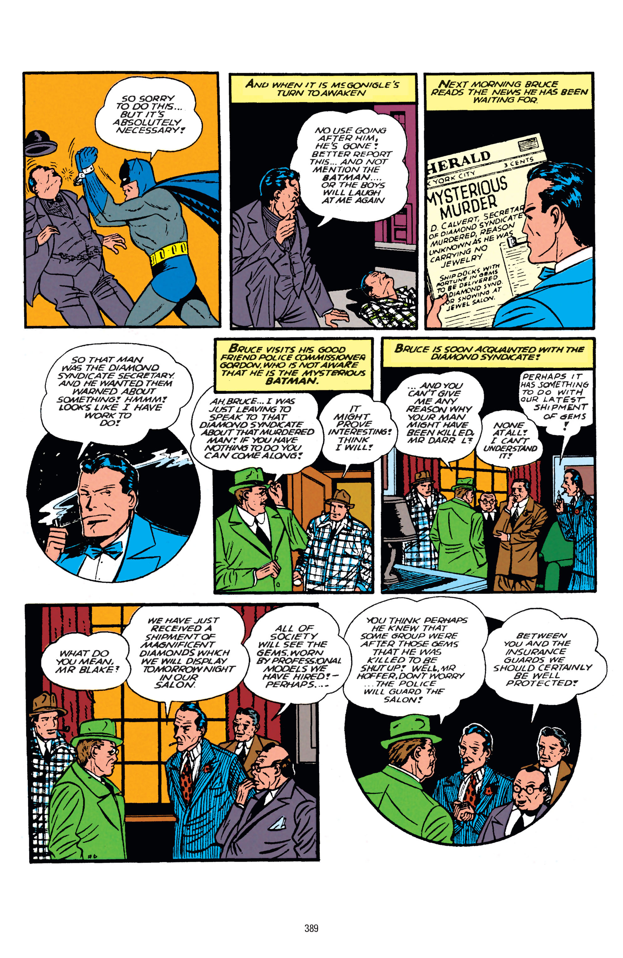Read online Batman: The Golden Age Omnibus comic -  Issue # TPB 1 - 389