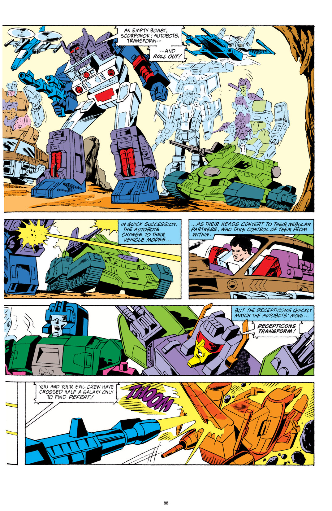 Read online The Transformers Classics comic -  Issue # TPB 3 - 304