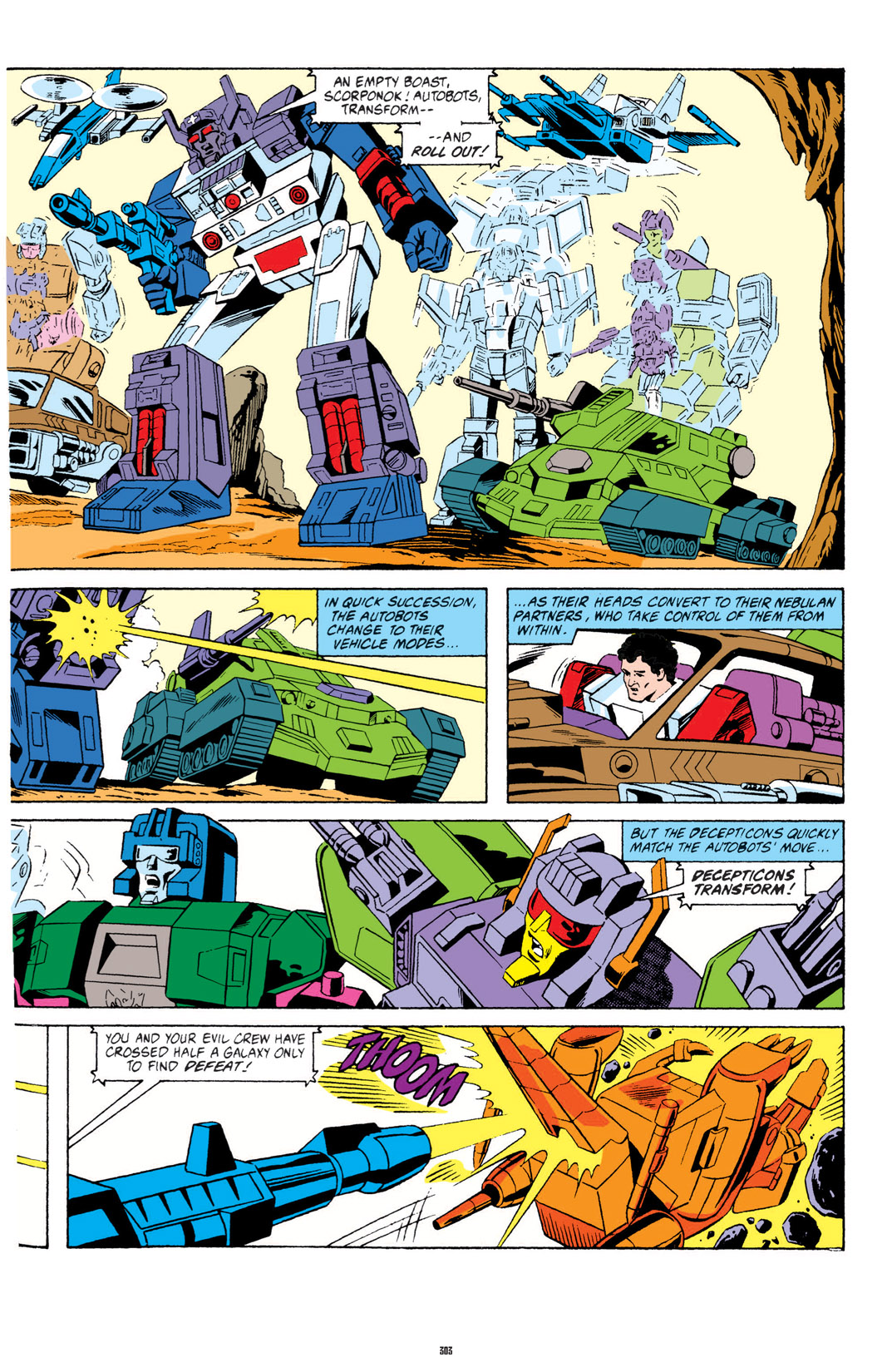 Read online The Transformers Classics comic -  Issue # TPB 3 - 304