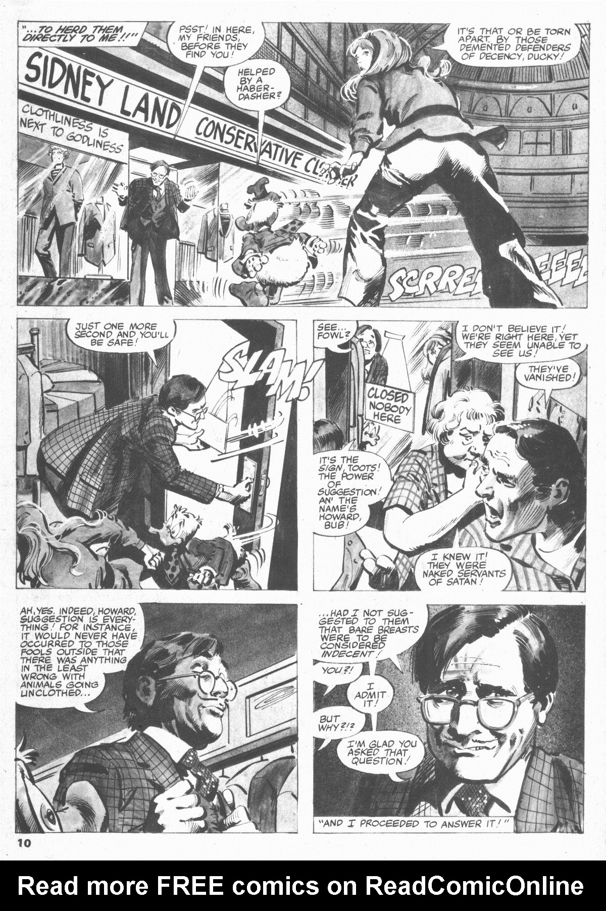 Read online Howard the Duck (1979) comic -  Issue #2 - 10