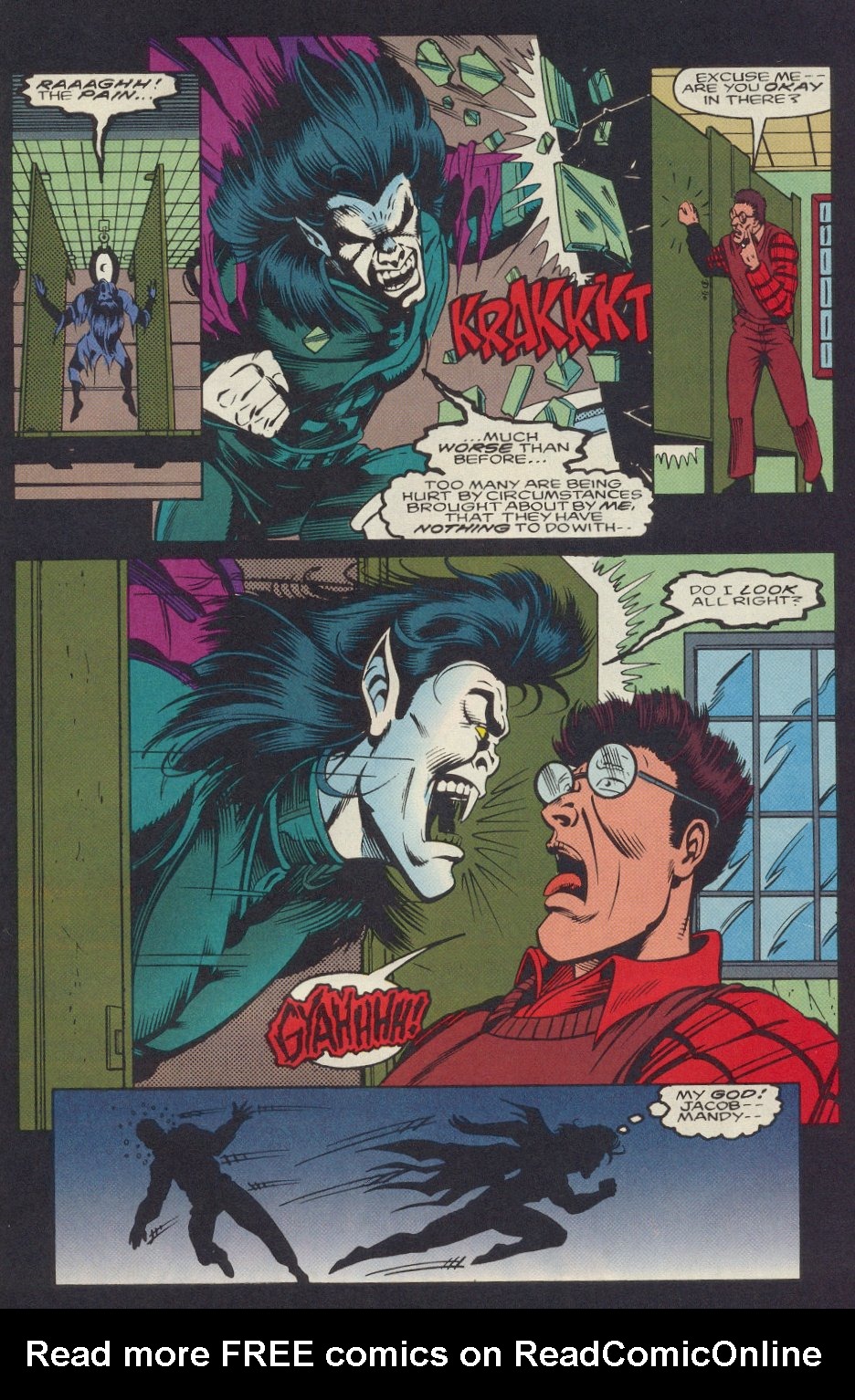 Read online Morbius: The Living Vampire (1992) comic -  Issue #20 - 16