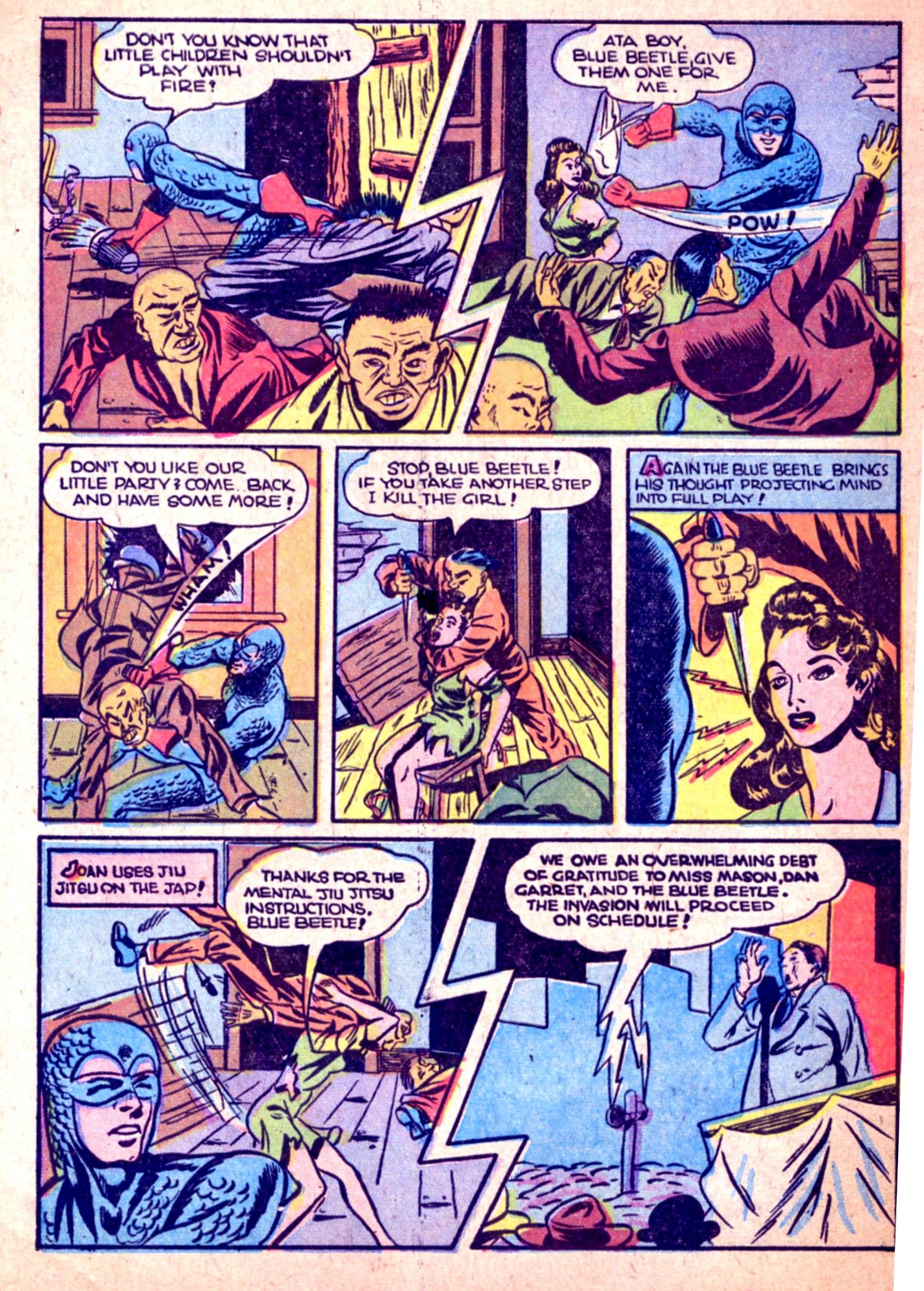 Read online The Blue Beetle comic -  Issue #31 - 48