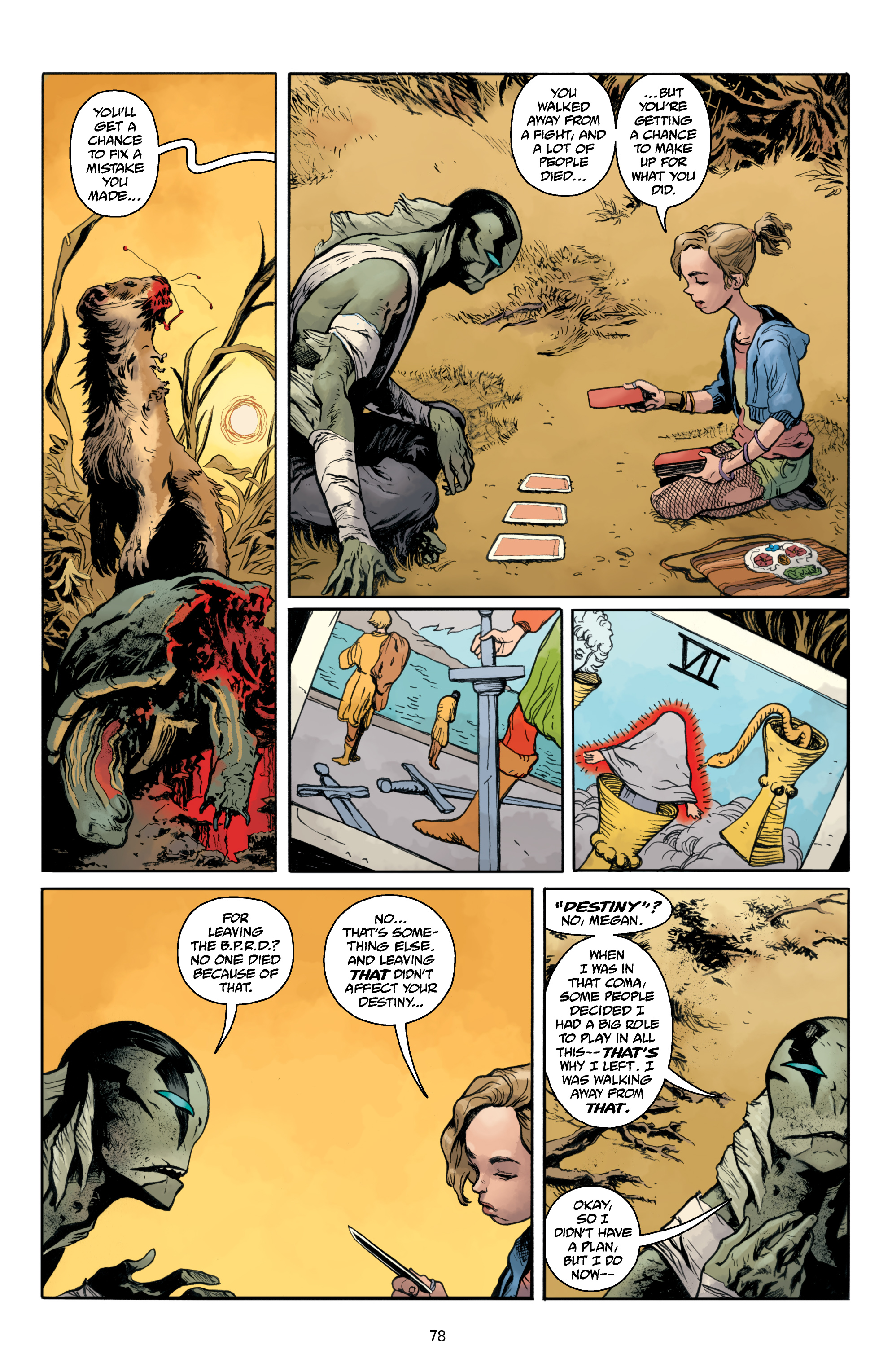 Read online Abe Sapien comic -  Issue # _TPB Dark and Terrible 2 (Part 1) - 80