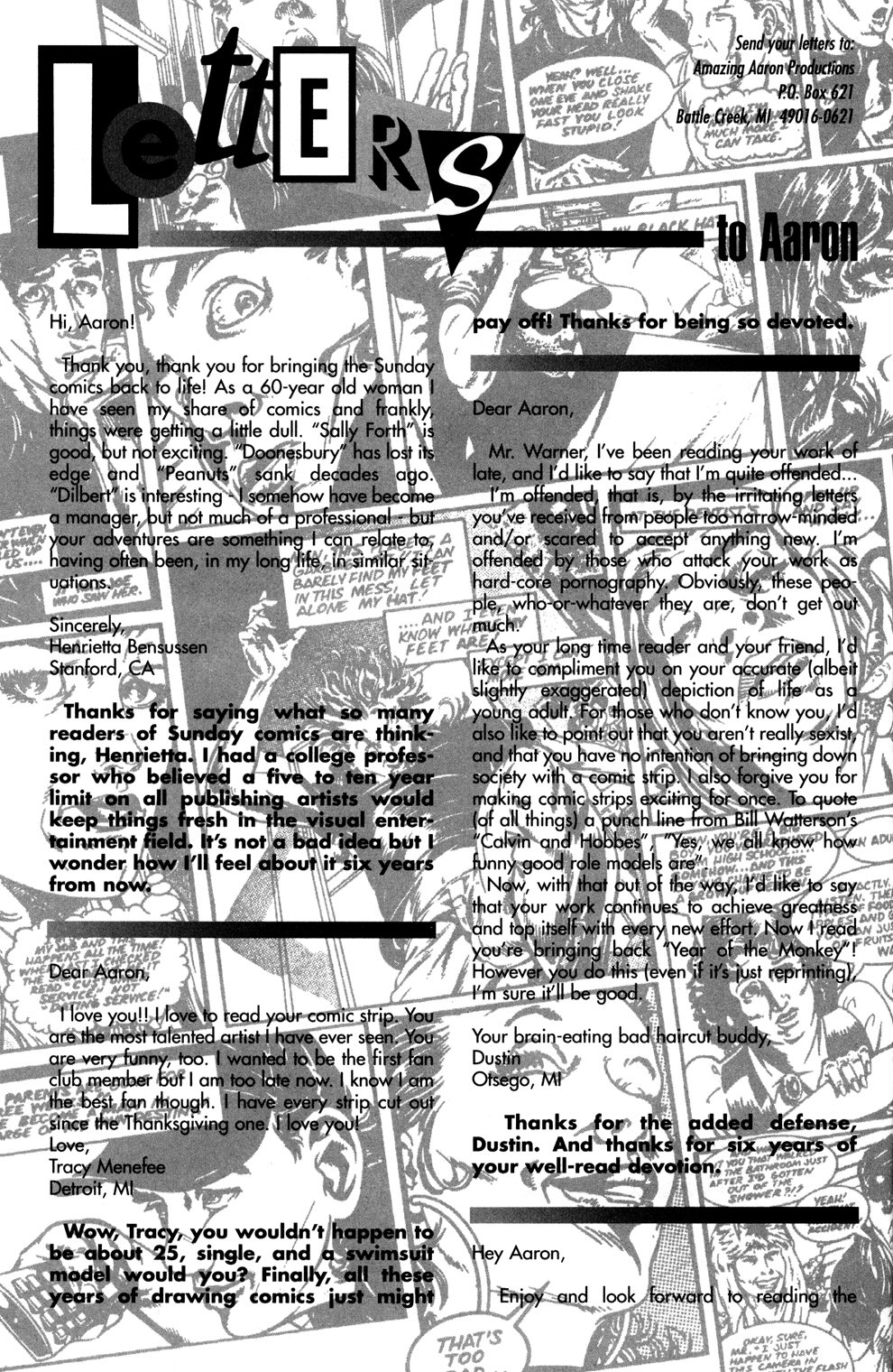 Read online Aaron Strips comic -  Issue #4 - 26