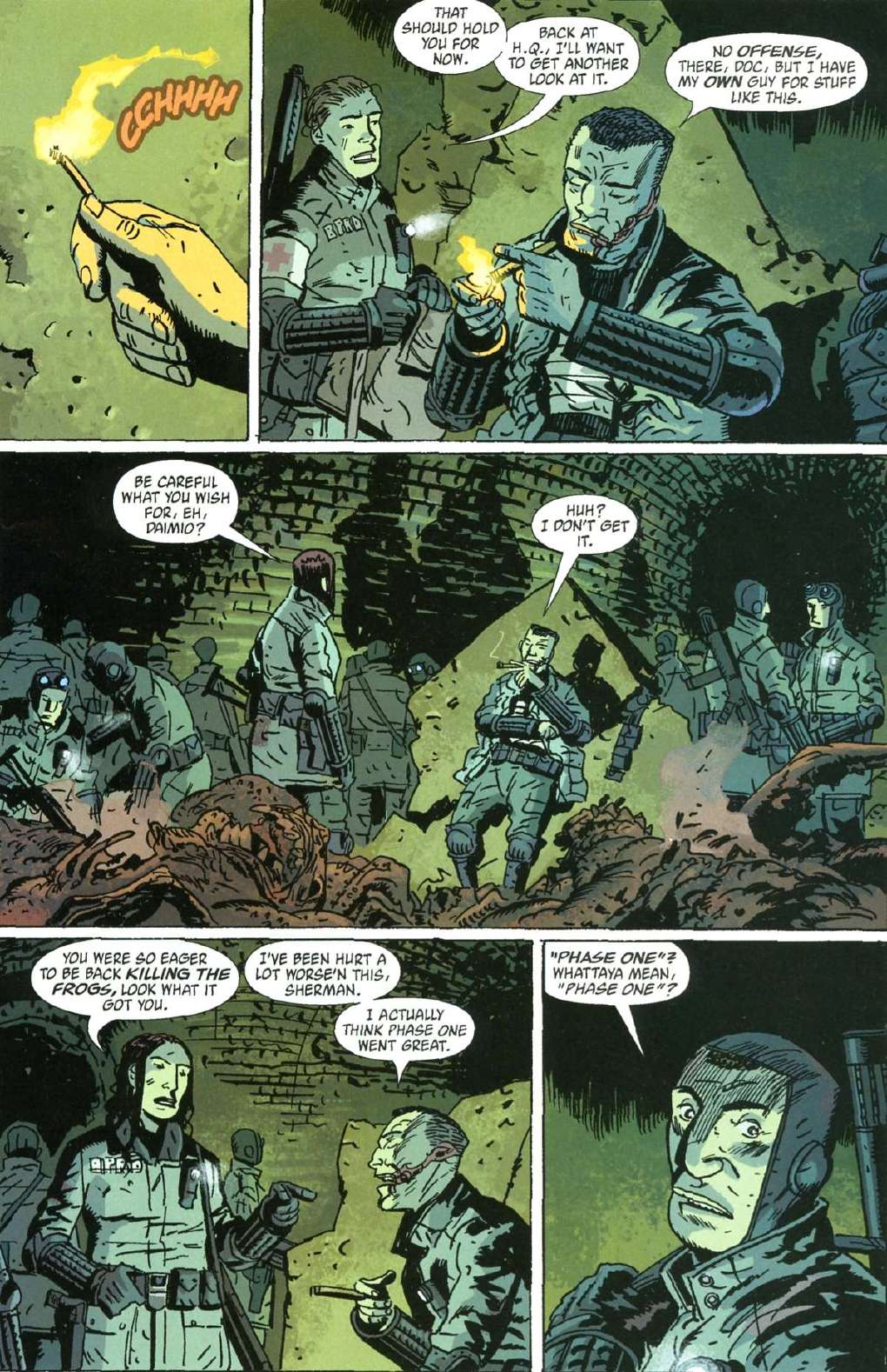 Read online B.P.R.D.: The Black Flame comic -  Issue #1 - 8