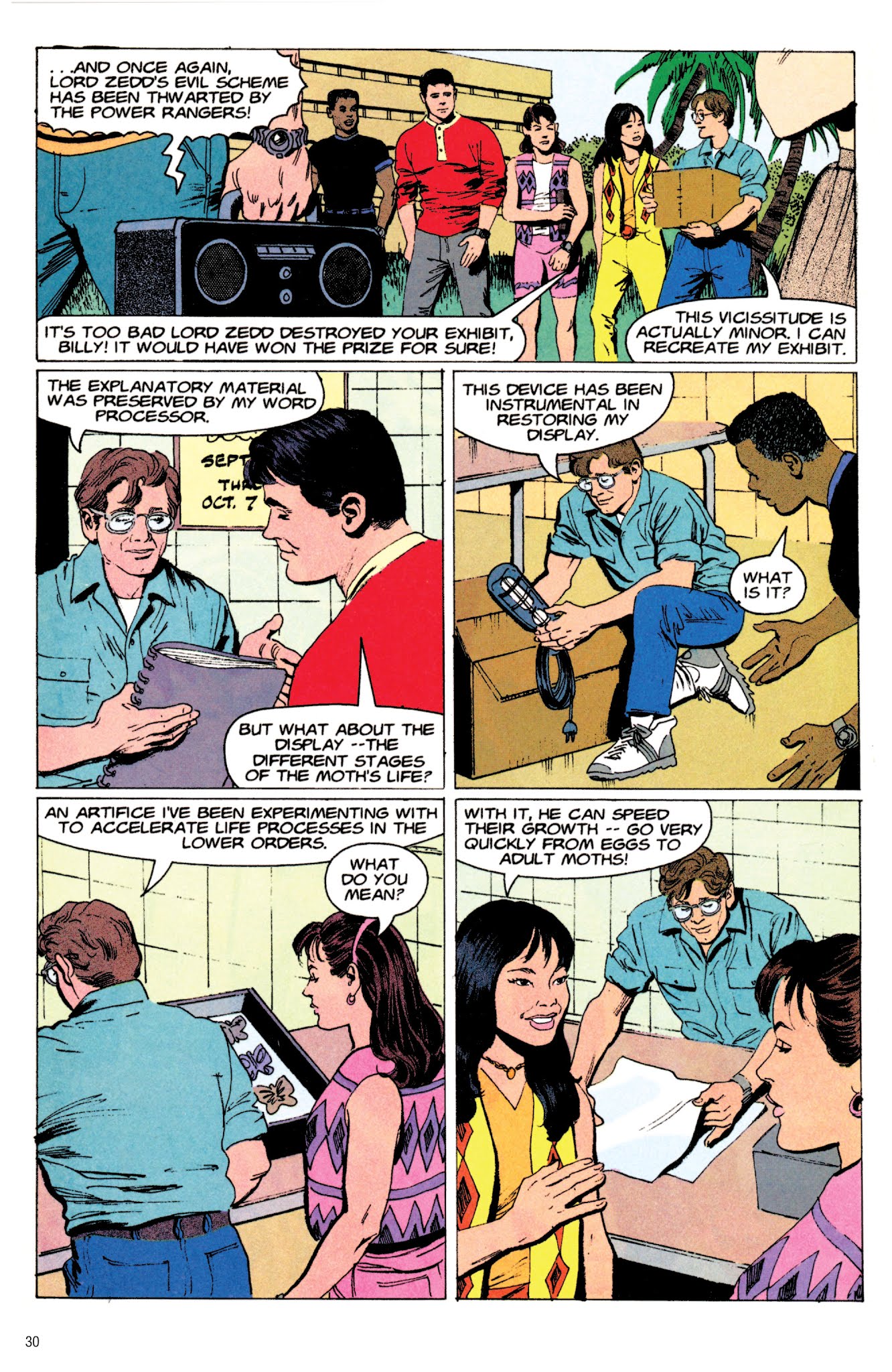 Read online Mighty Morphin Power Rangers Archive comic -  Issue # TPB 1 (Part 1) - 30
