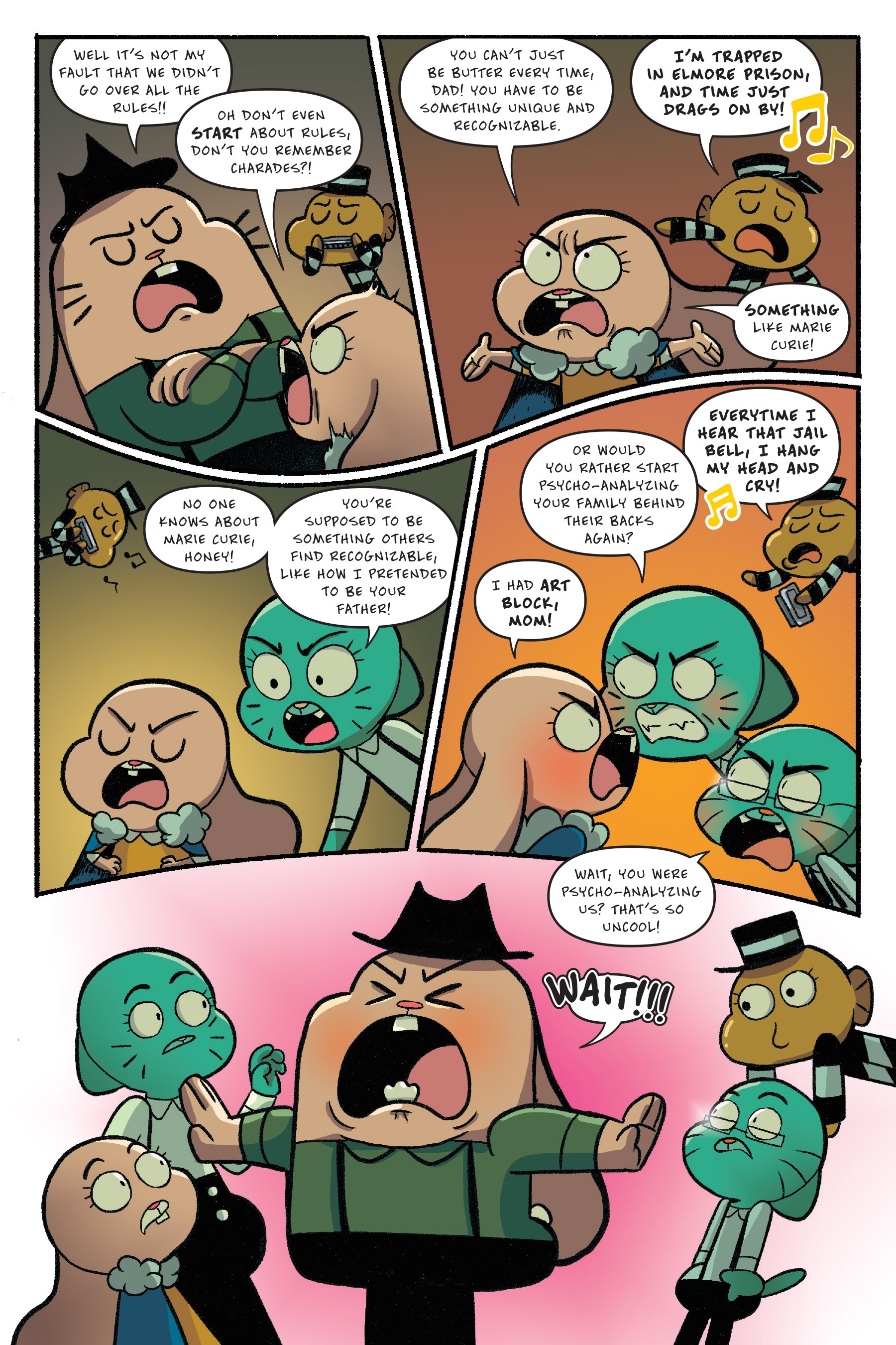 Read online The Amazing World of Gumball: The Storm comic -  Issue # TPB - 31