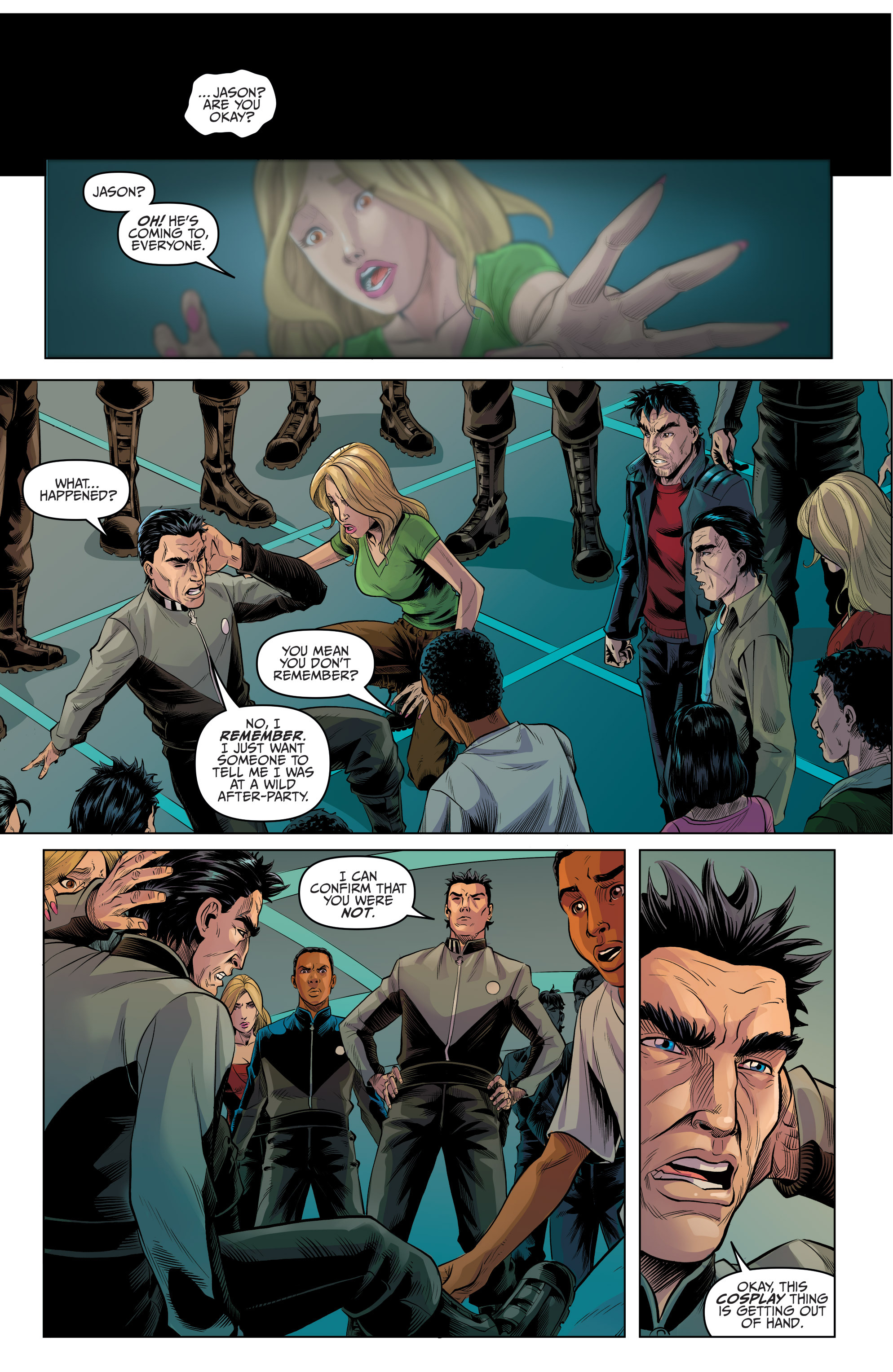 Read online Galaxy Quest: The Journey Continues comic -  Issue #2 - 6