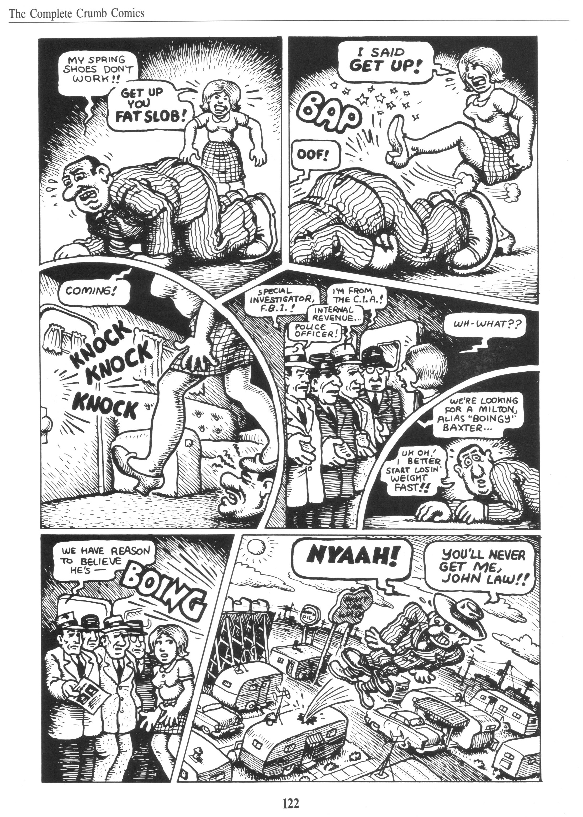 Read online The Complete Crumb Comics comic -  Issue # TPB 5 - 133