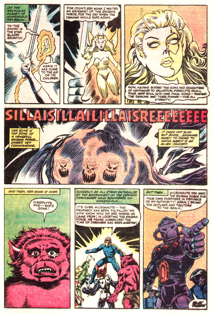 Read online Micronauts (1979) comic -  Issue #35 - 37