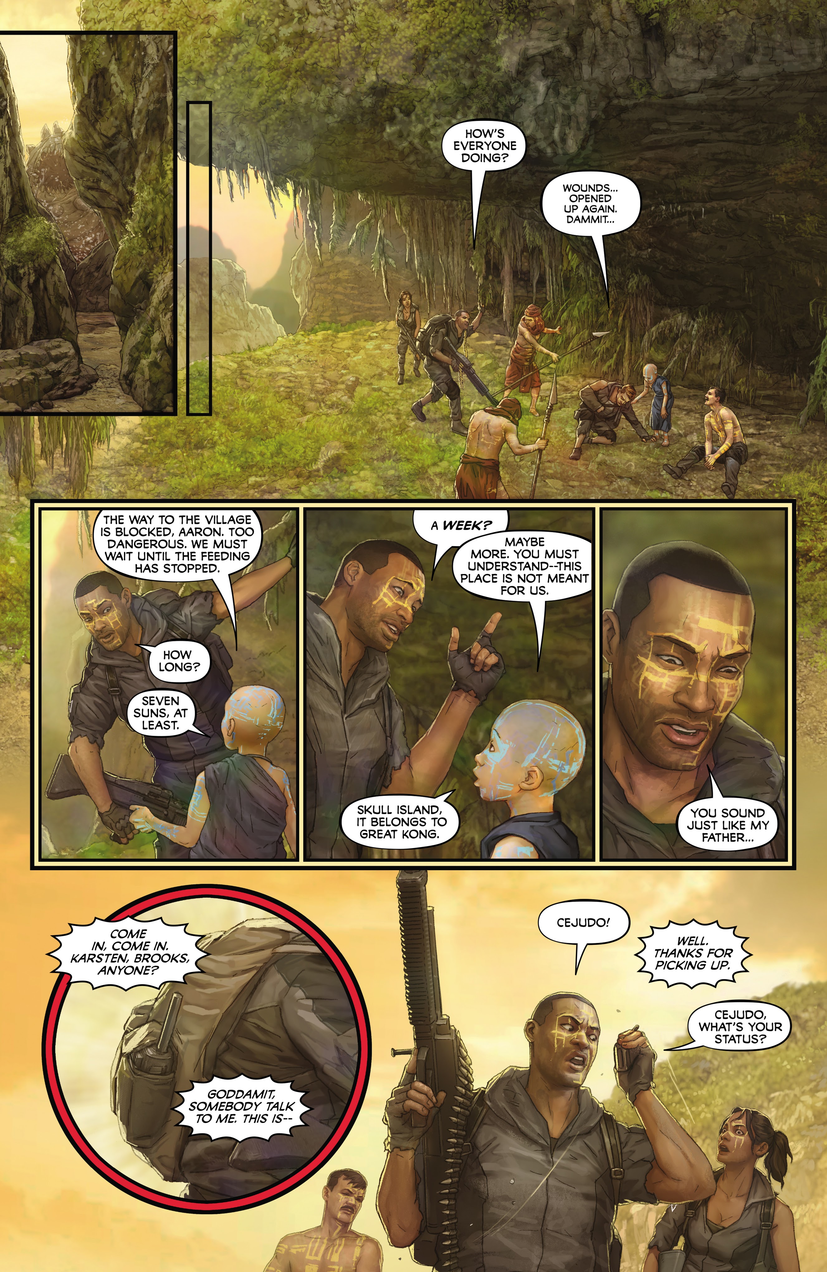 Read online Skull Island: The Birth of Kong comic -  Issue # _TPB - 47
