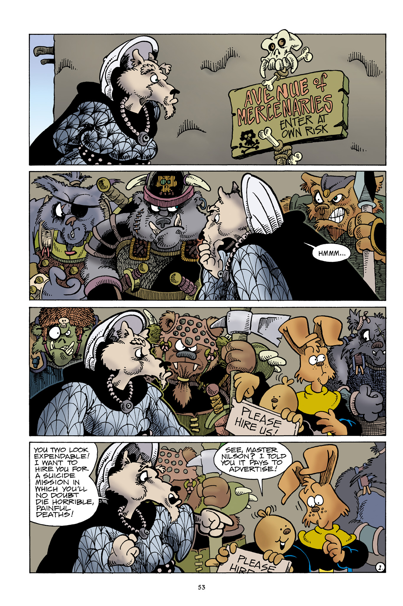 Read online The Adventures of Nilson Groundthumper and Hermy comic -  Issue # TPB - 53