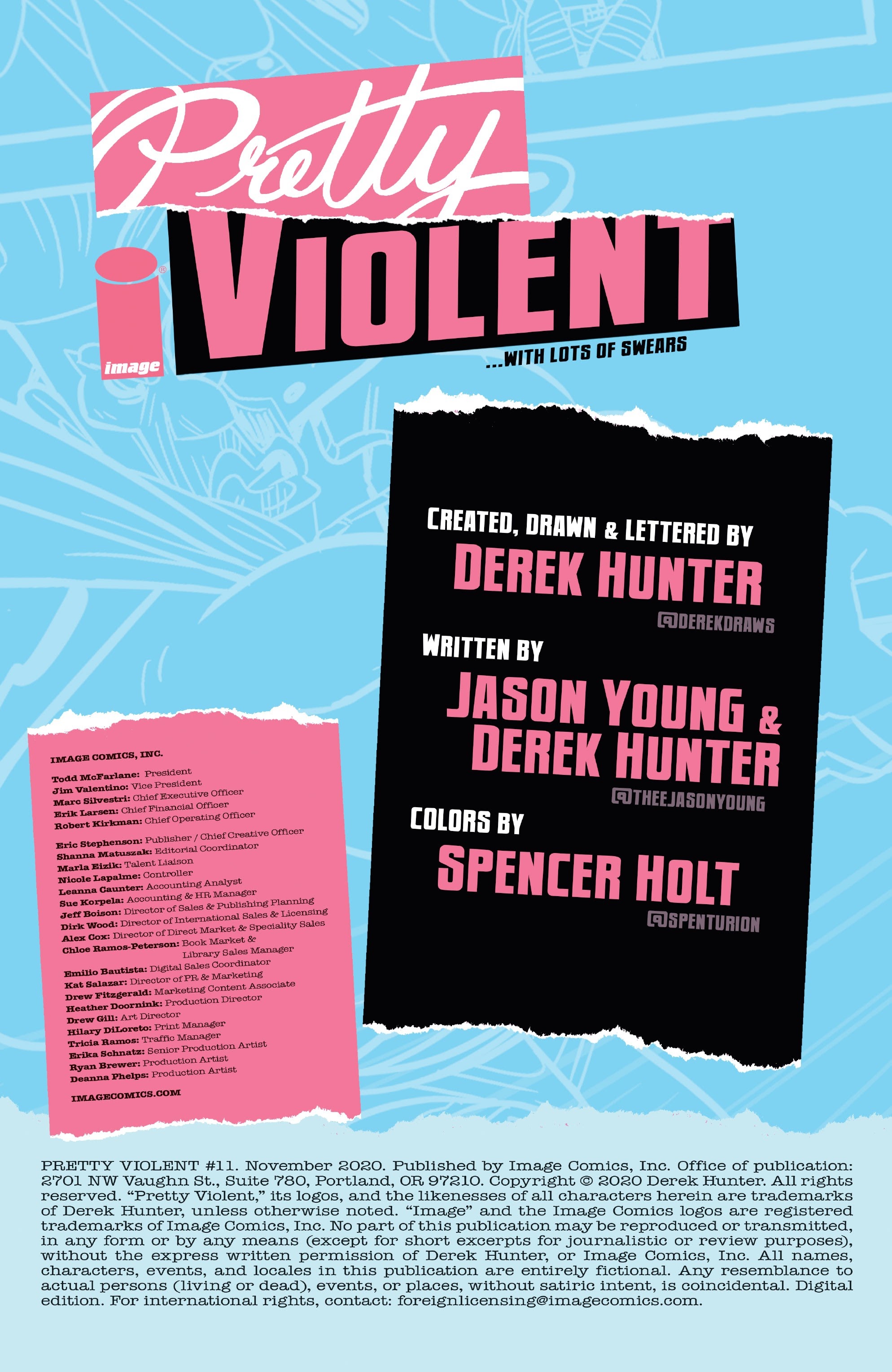 Read online Pretty Violent comic -  Issue #11 - 2
