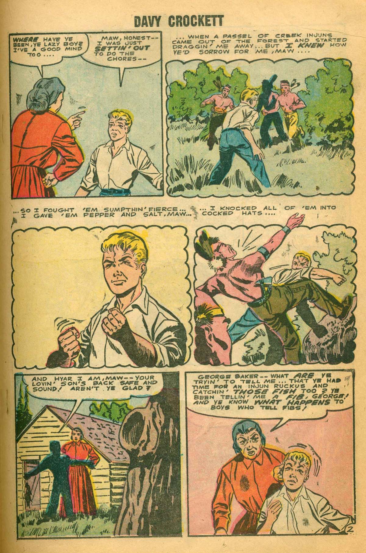 Read online Davy Crockett comic -  Issue #3 - 19