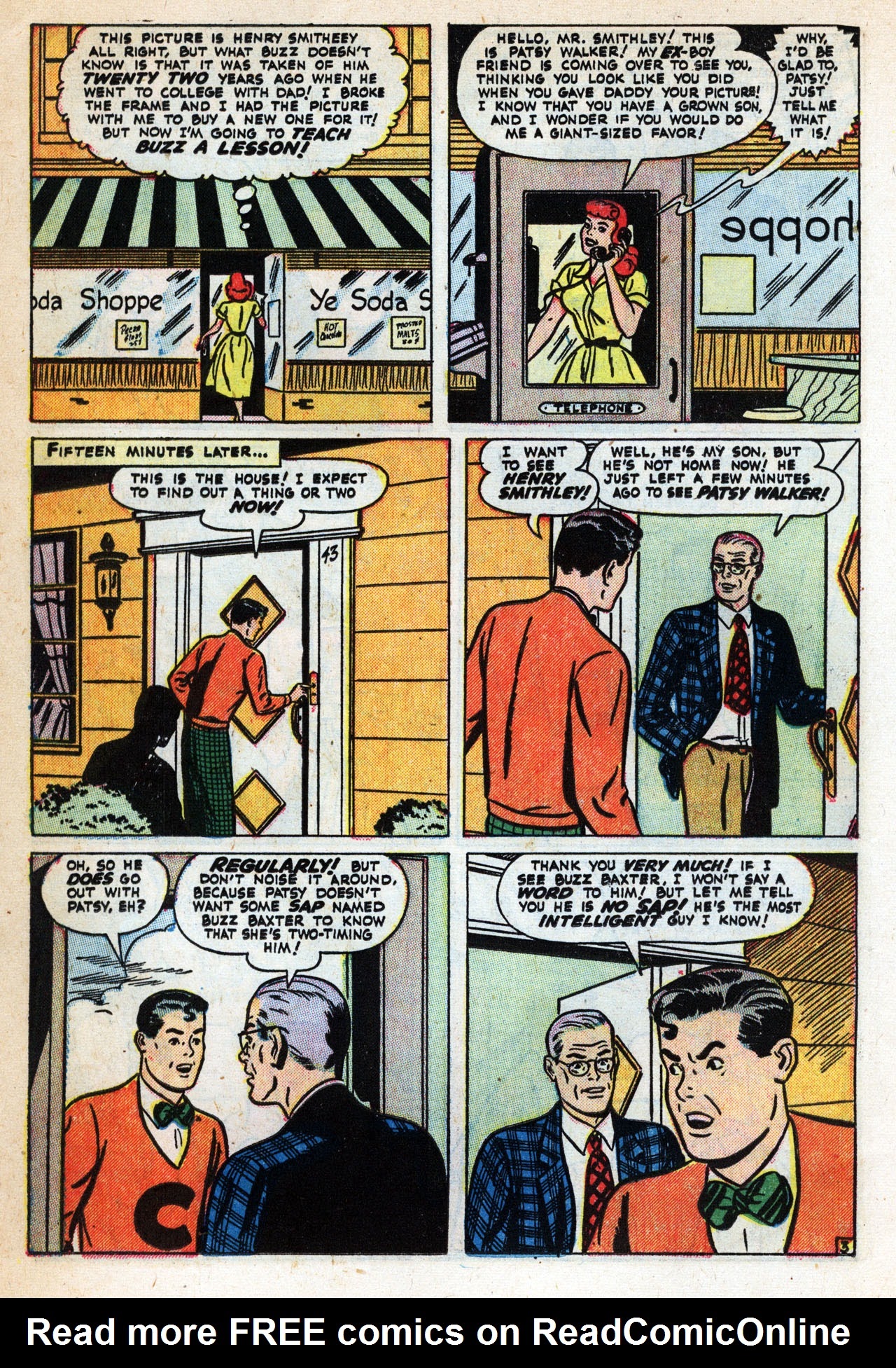 Read online Patsy and her Pals comic -  Issue #8 - 14