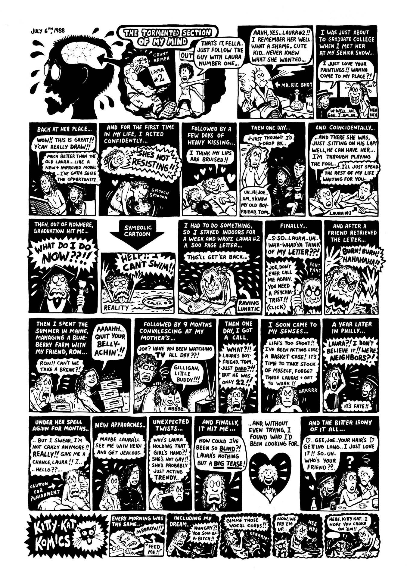 Read online Peepshow: The Cartoon Diary of Joe Matt comic -  Issue # Full - 18